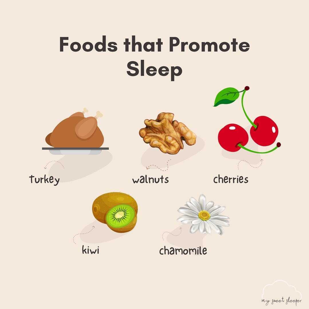 Did you know that these foods help promote sleep?? 

Each of them contain certain properties that help promote sleep, so as you prepare to feast this week, you might consider adding these to your menu (or your child&rsquo;s) for a good night&rsquo;s 