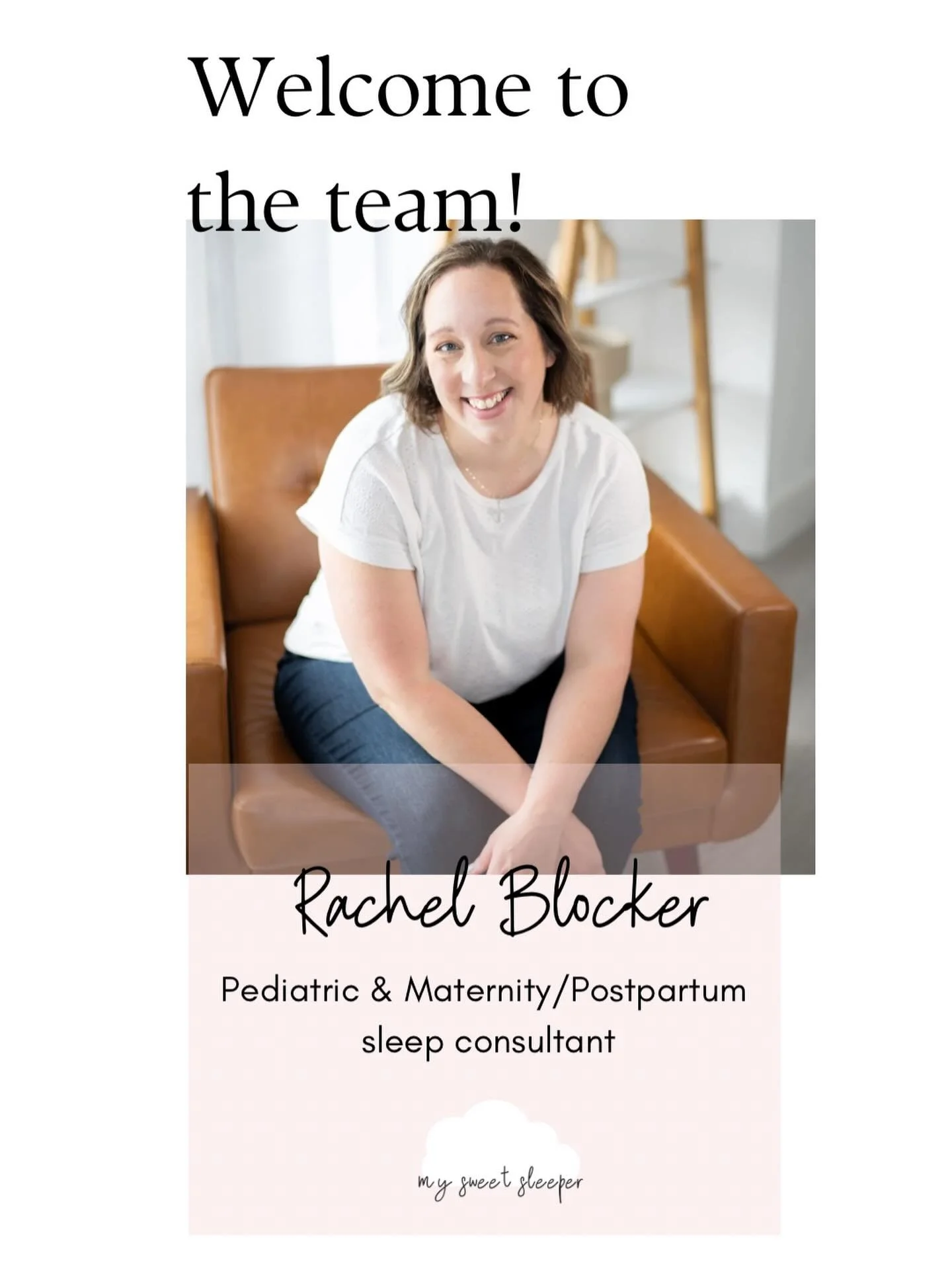 We are so excited to welcome Rachel Blocker to the team as our newest Pediatric and Maternity/Postpartum sleep consultant! 

Rachel graduated from Sweet Sleep Academy with her pediatric sleep consultant certification in 2025 and is in the process of 