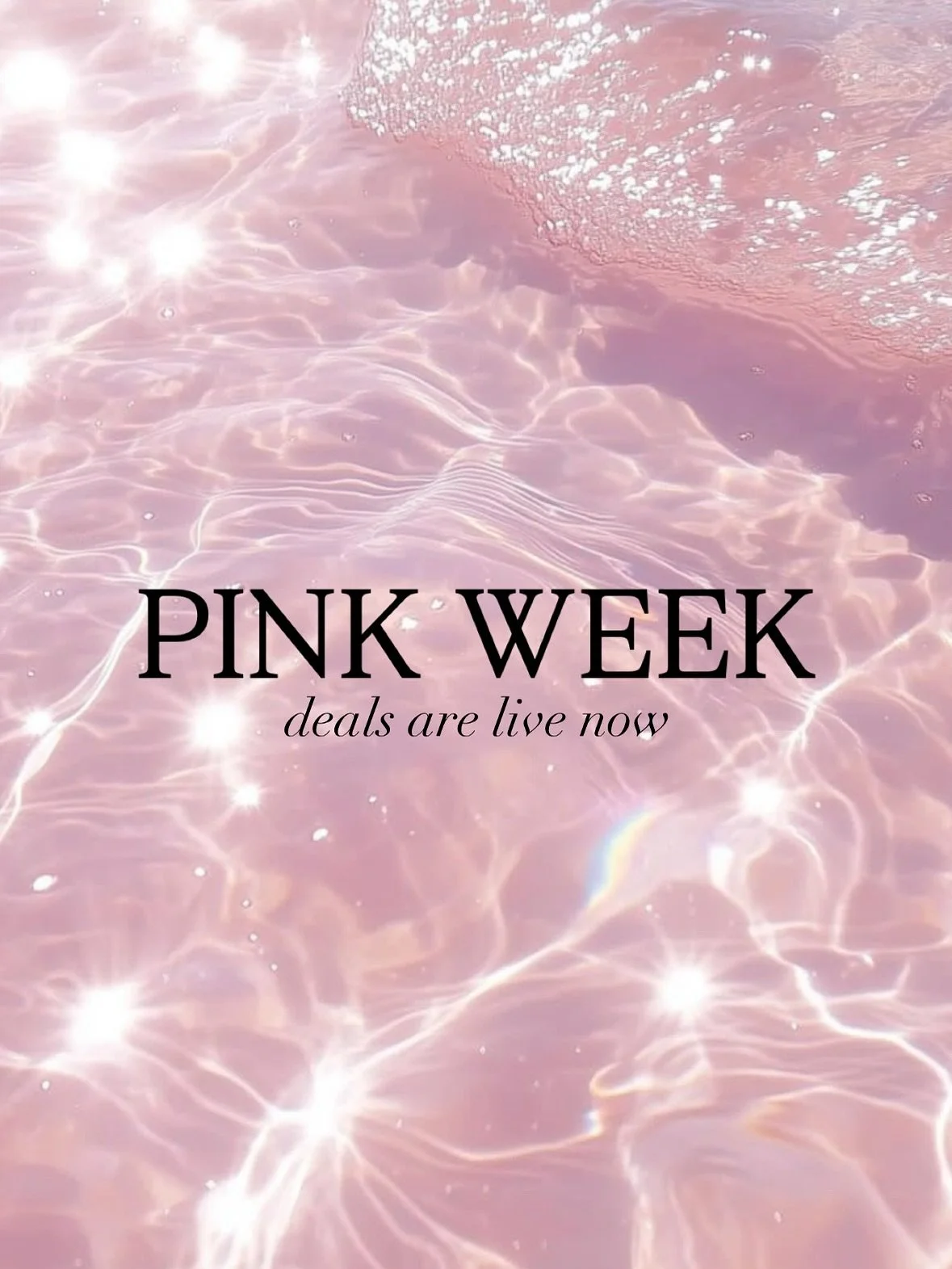 Pink Week is officially here!!!
Cue the flamingos and pink lace 💘🦩

Black Friday is sold out&hellip;
But this pink week I am bringing you sales, deals, and new programs every single day. 

The Holidays came early this year and I cannot WAIT for you