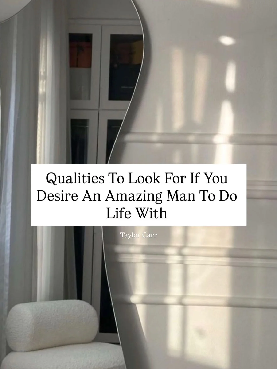 Qualities to look for in a partner to have an amazing life with a man in his healthy, divine masculine energy.

Hint: it isn&rsquo;t about rich men or tall men&hellip; it&rsquo;s sooo much deeper than that 😉