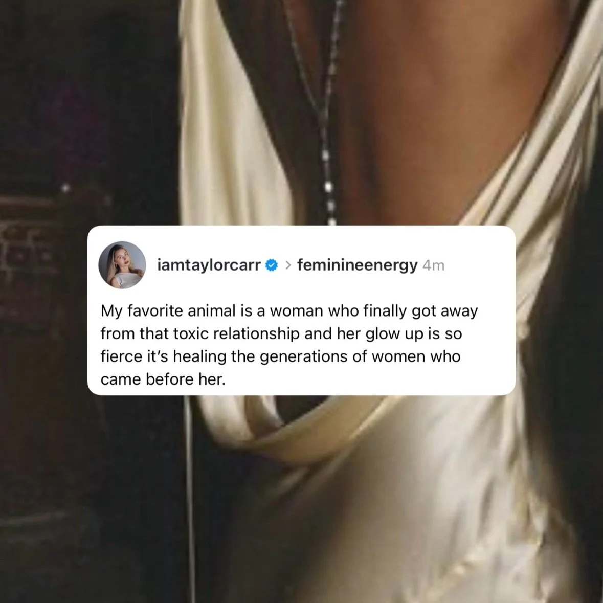 The most magnetic women in the world are the women who walk away from the relationships that sucked the life out of them, but taught them a whole new level of self respect. ❤️&zwj;🔥

That&rsquo;s the kind of woman who has her chemistry changed by he