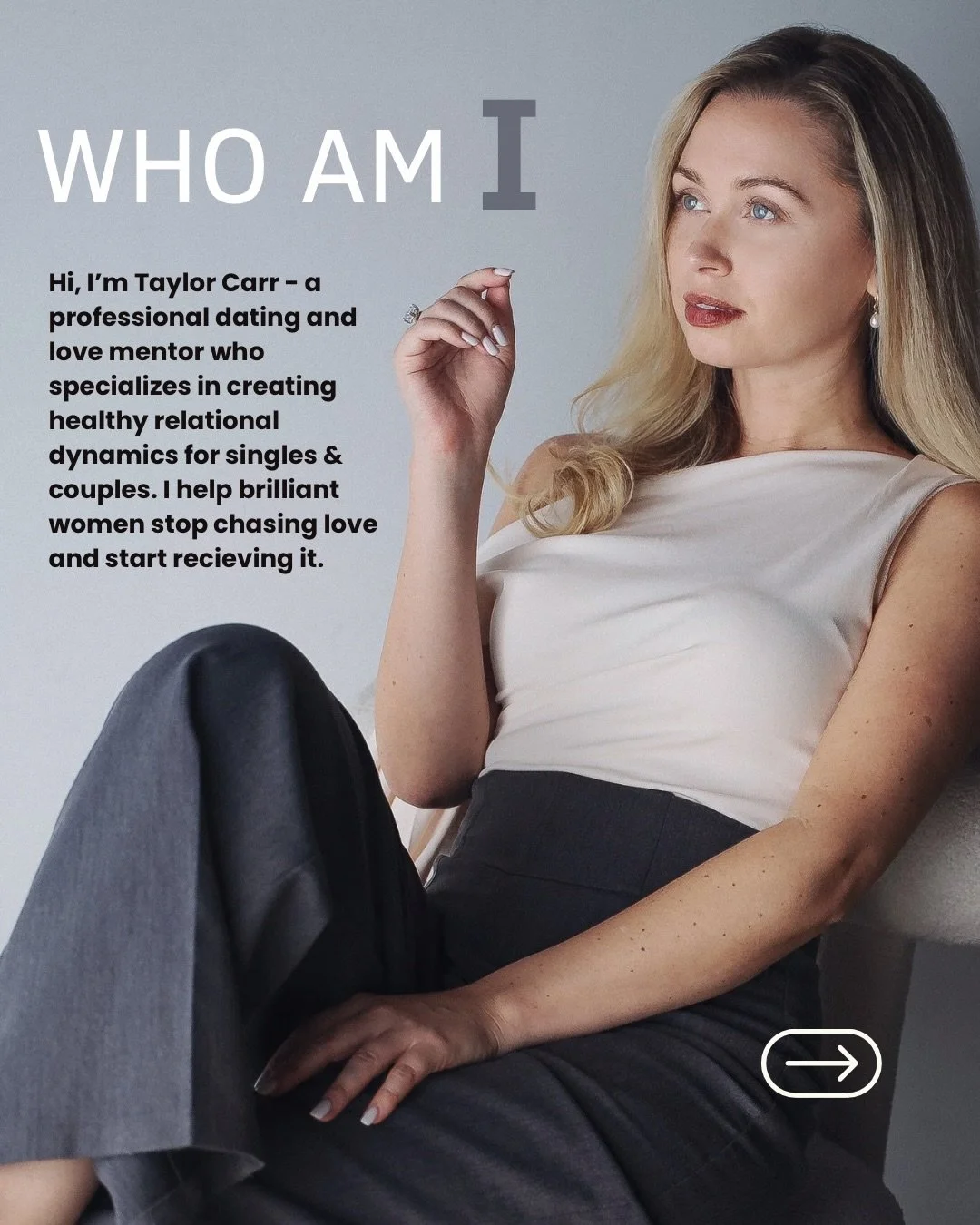 Hi, I&rsquo;m Tay 🥂 
And this is what we&rsquo;re up to in the Muse world 🕊️ 

My signature program is The Muse Mastermind, a 6 month long intensive container for the woman who&rsquo;s ready for next level love that lasts.

But before you even thin