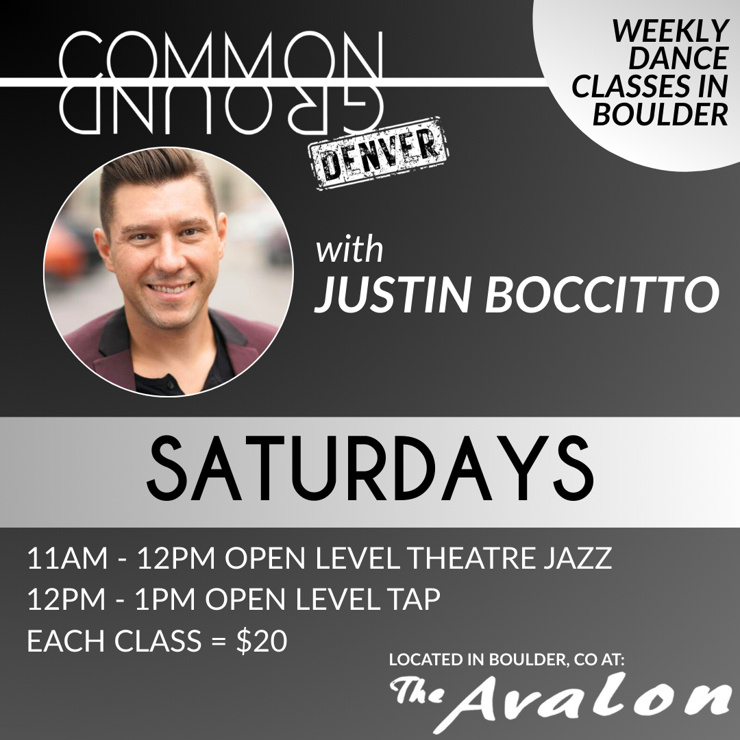 Boulder Weekly Classes with Justin Boccitto