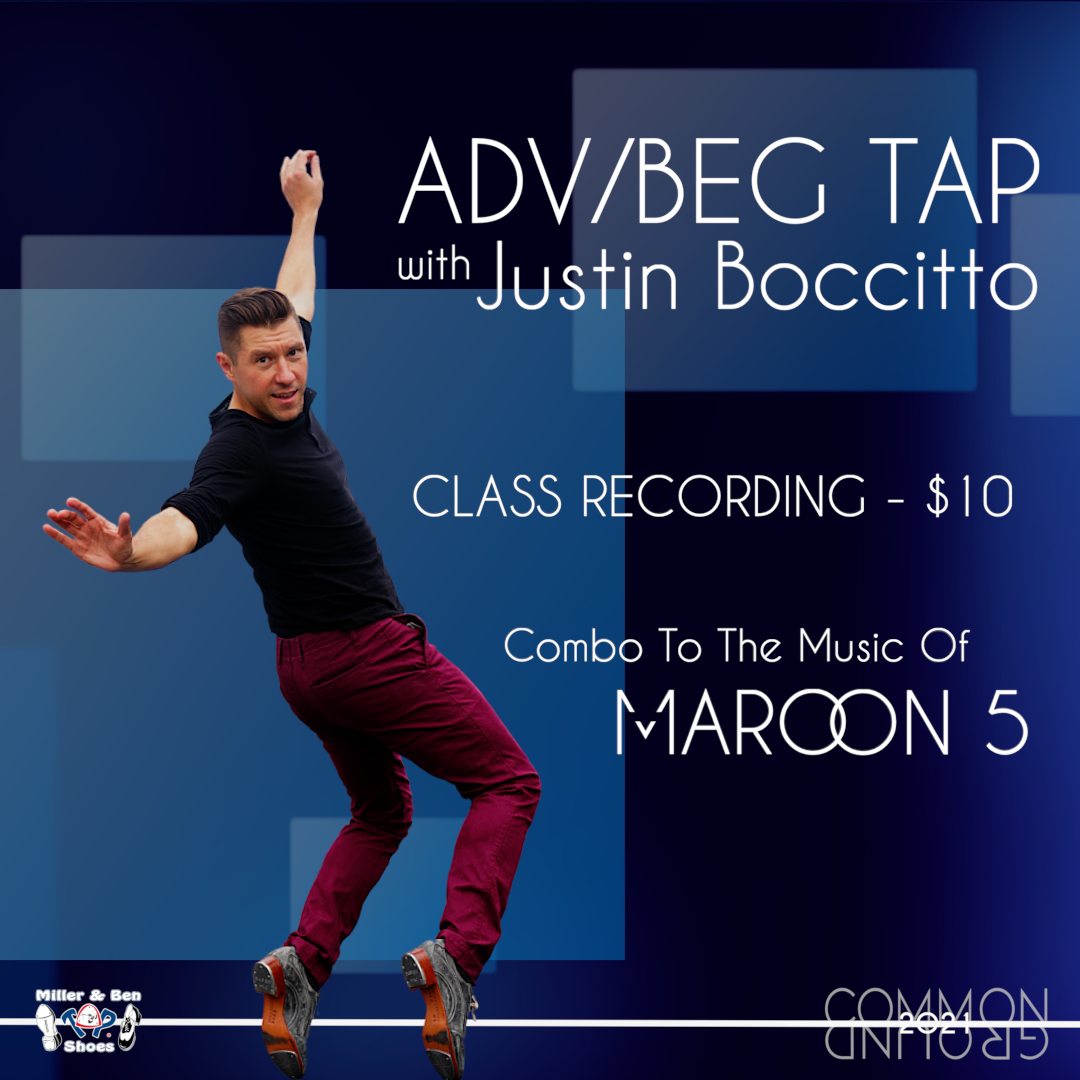 Adv/Beg Tap with Justin Boccitto (Copy) (Copy)