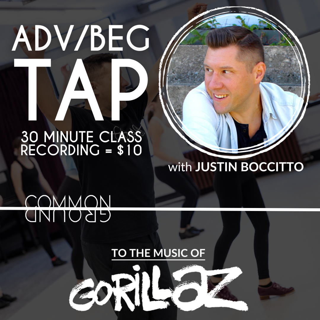 Adv/Beg Tap with Justin Boccitto (Copy) (Copy)