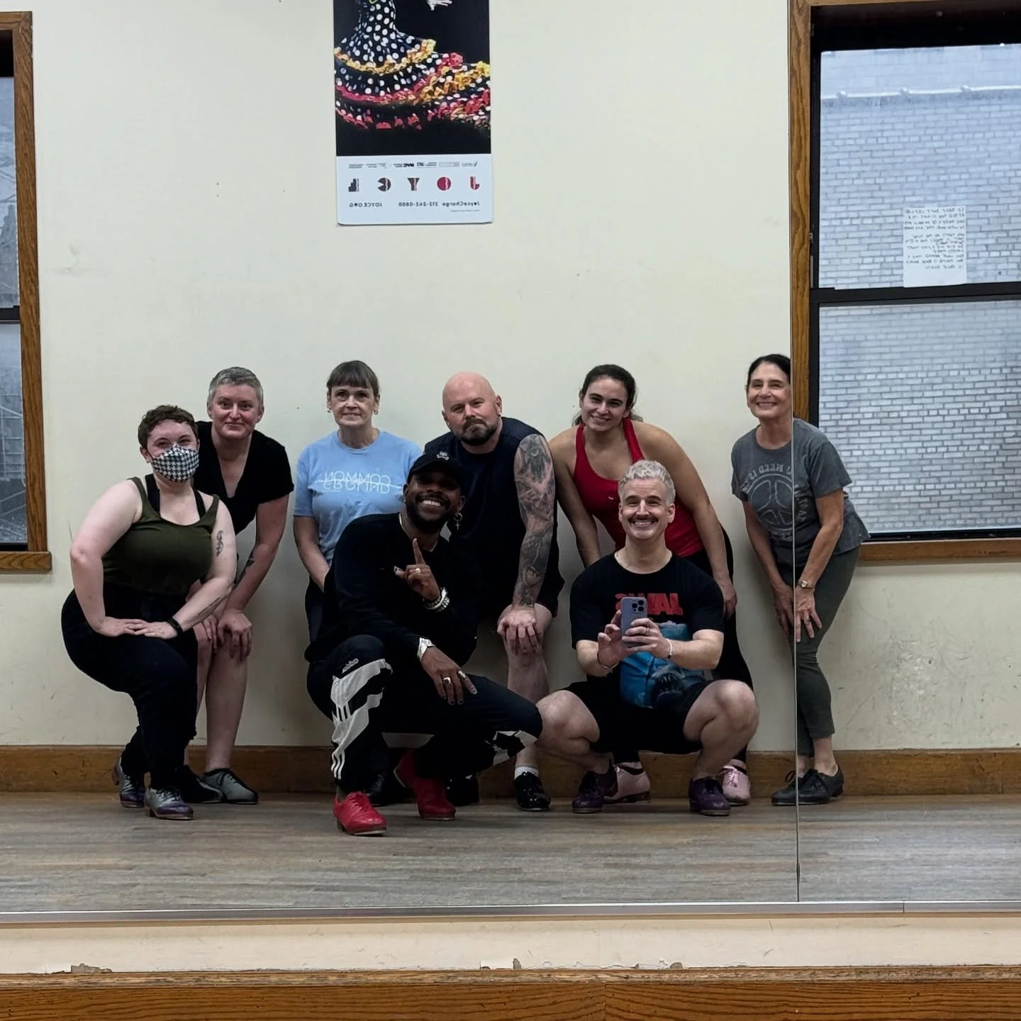 Special thanks to @kingjasonofbroadway and the tap dancers who came out today in NYC!