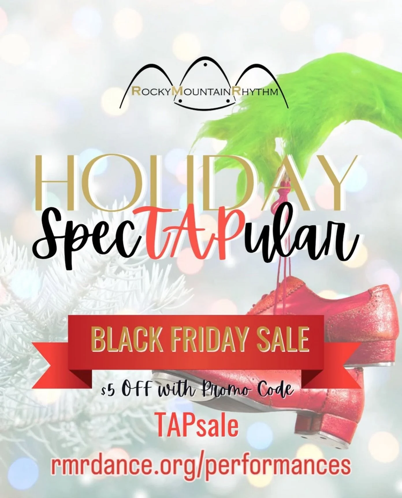 In just one week Common Sound will have its debut performance, part of the Holiday SpecTAPular presented by @rockymtnrhythm

If you&rsquo;re in Colorado come check us out and today there is a $5 off promotion on tickets when you use code: TAPsale

Ho