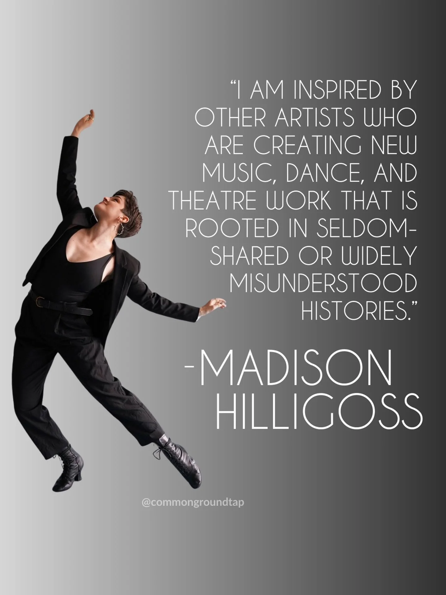 Wishing @madisonhilligoss a Very Happy Birthday 🎉 #tapdancer #dancer #artist