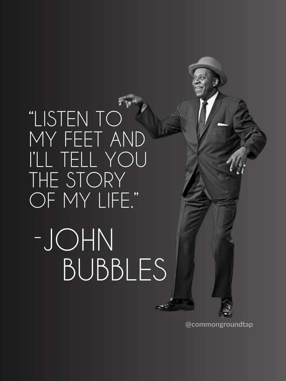 Wishing the Father of Rhythm Tap, John Bubbles, a Very Happy Birthday🎉 

#tapdance #goat #tapdancer