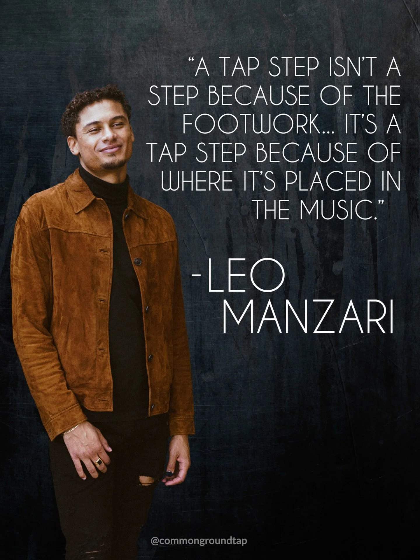 Wishing @leomanzari a Very Happy Birthday!!! #tapdance #tapdancer