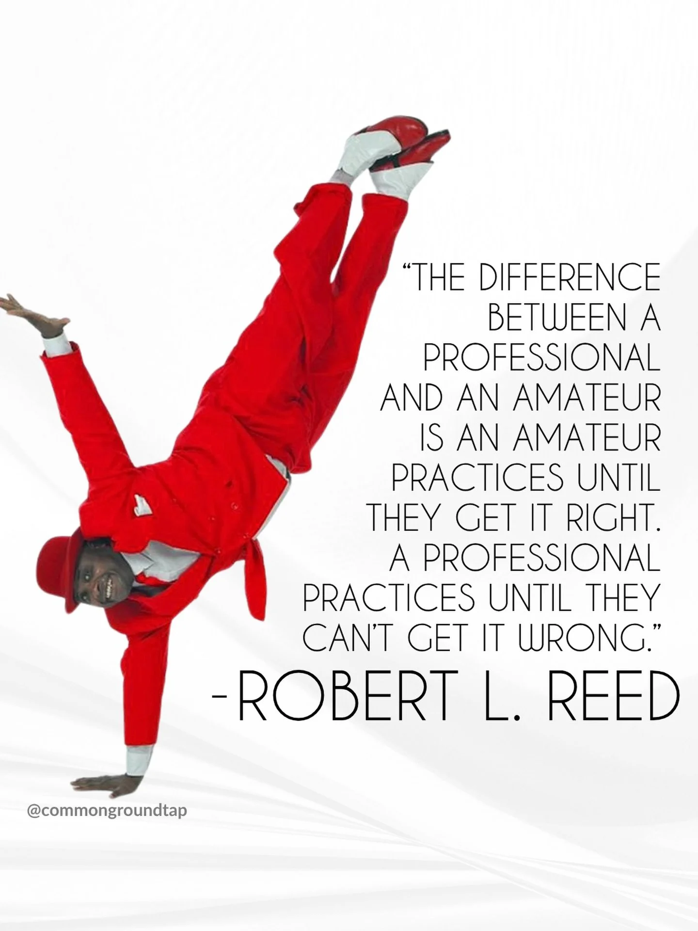 Celebrating Professor Robert L. Reed (1957&ndash;2015) on his birthday today❤️ #tapdancer #stlouis