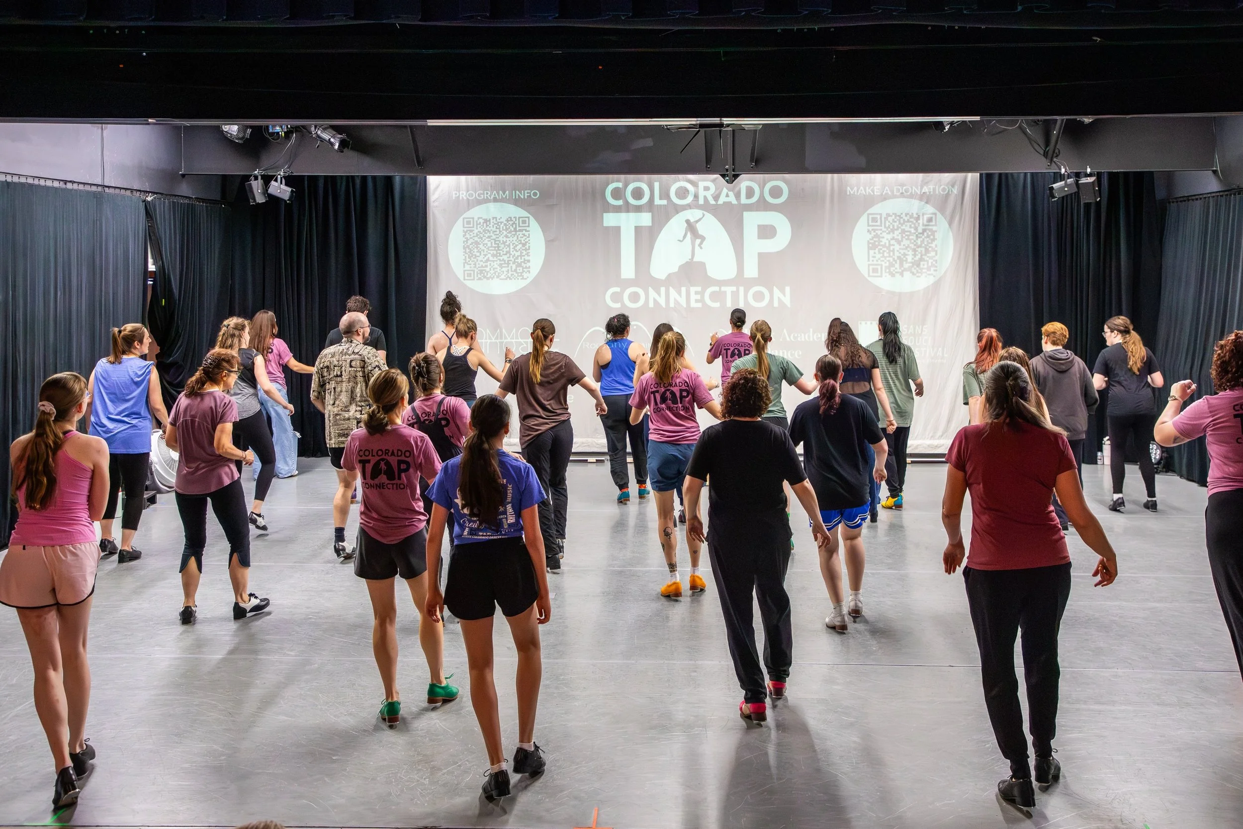 Thank you @andrewsartistrystudio for capturing these fantastic moments from our first annual Colorado Tap Connection and National Tap Dance Day event! #tapdance #tapdancers #denverdance #colorado
