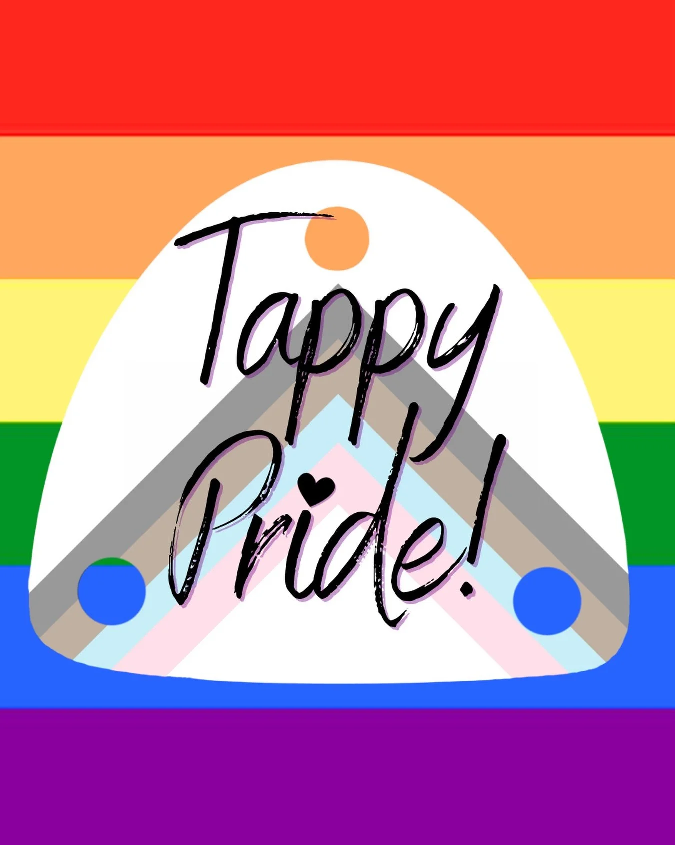 We celebrate loud and proud!!! 🏳️&zwj;🌈 #pridemonth #tapdance