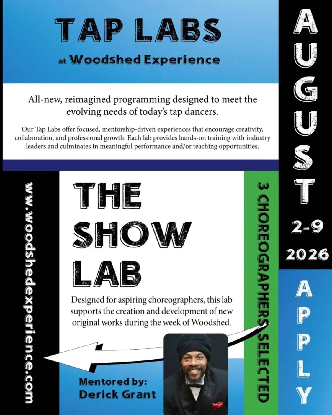 Sharing for our friends at the @woodshedexperience happening here in Colorado from August 2-9. #tapdance #colorado