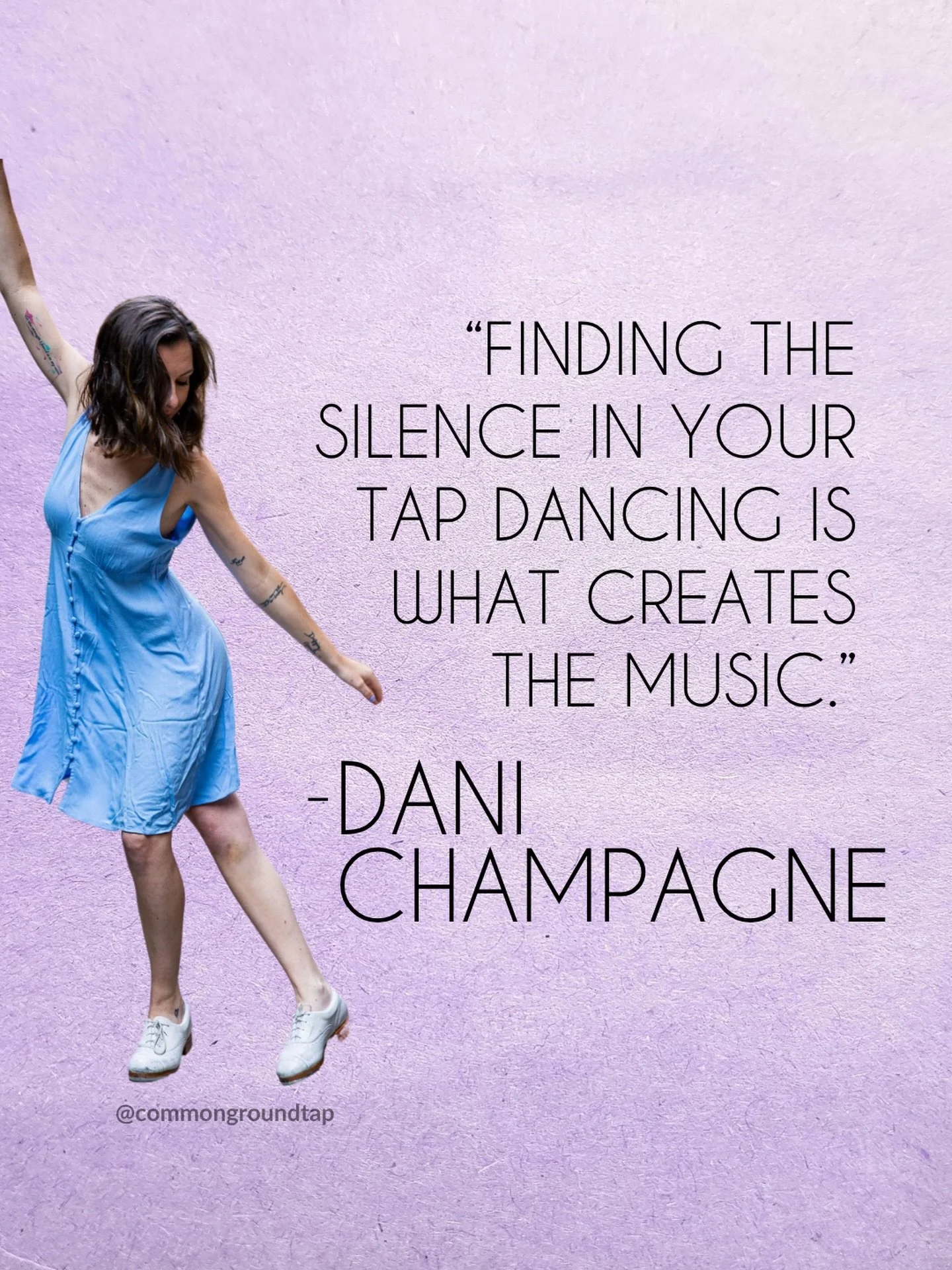 She&rsquo;s been an integral part of Common Ground&rsquo;s success over the years! Happy Birthday @danijchamp and thank you for all that you do🎉 #tapdancer #birthday