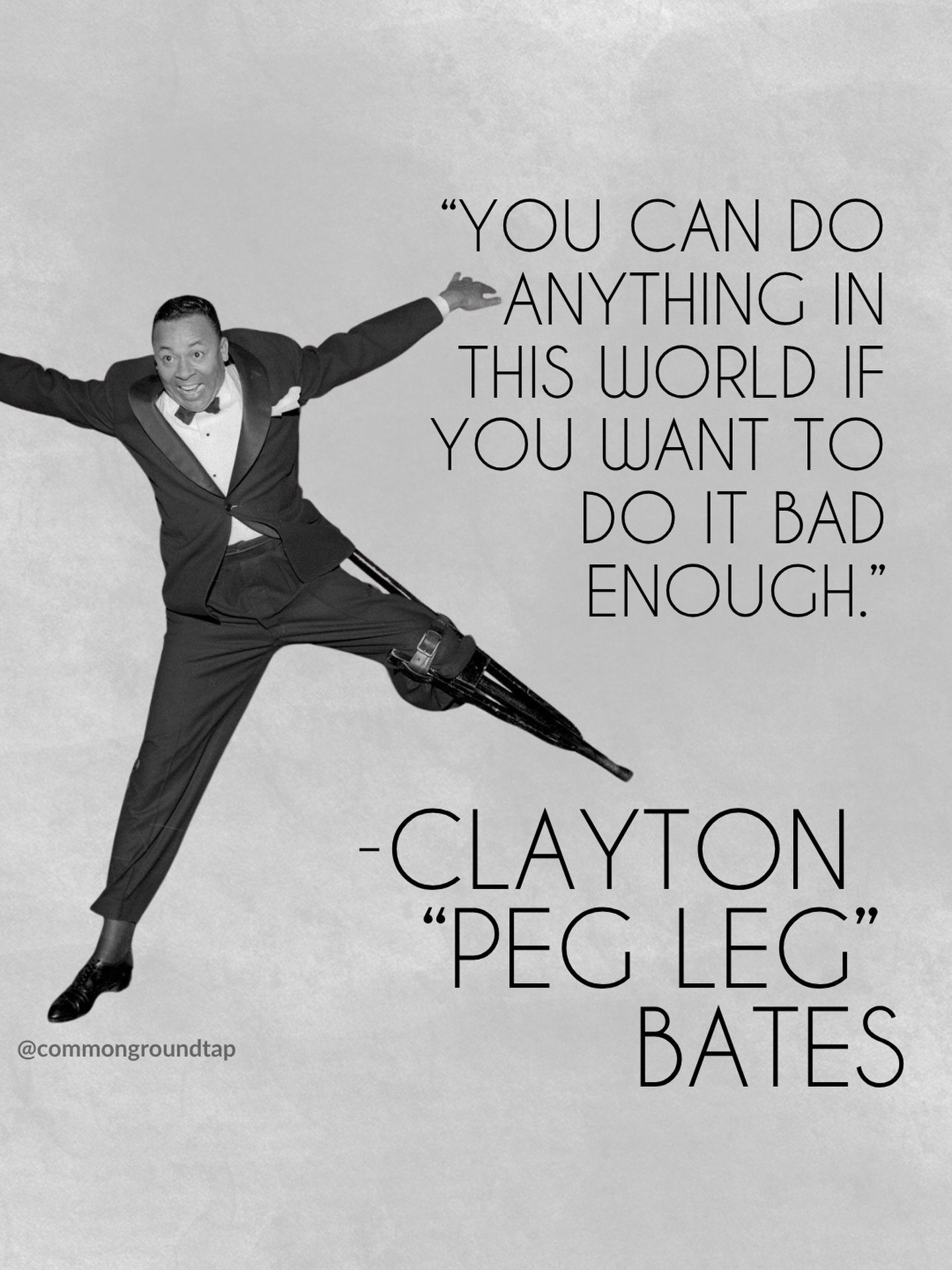 Celebrating Peg Leg Bates on his birthday🎉 #tapdance #legend #tap #bday