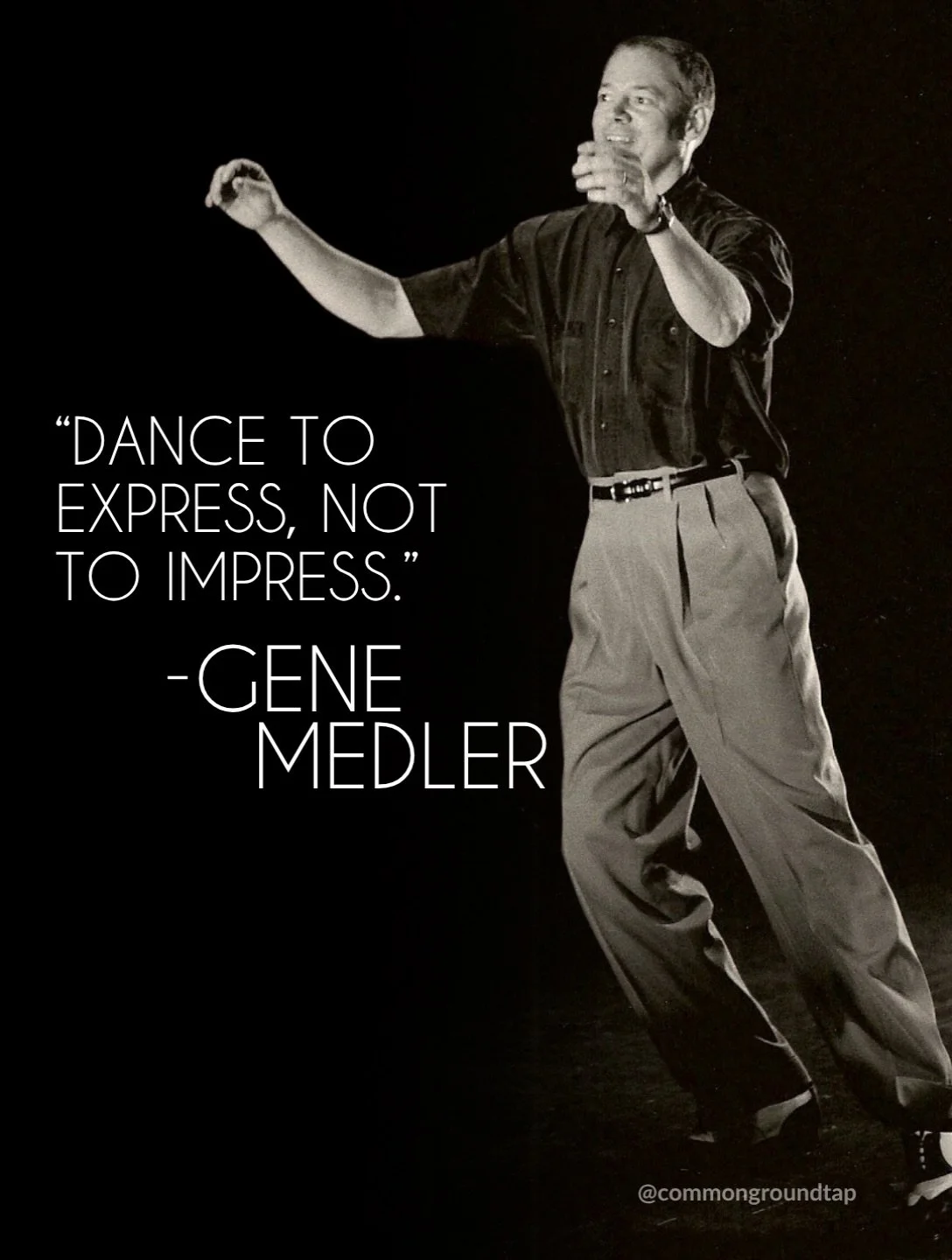 Celebrating Gene Medler on his birthday today 🎉 #tapdancer #bday