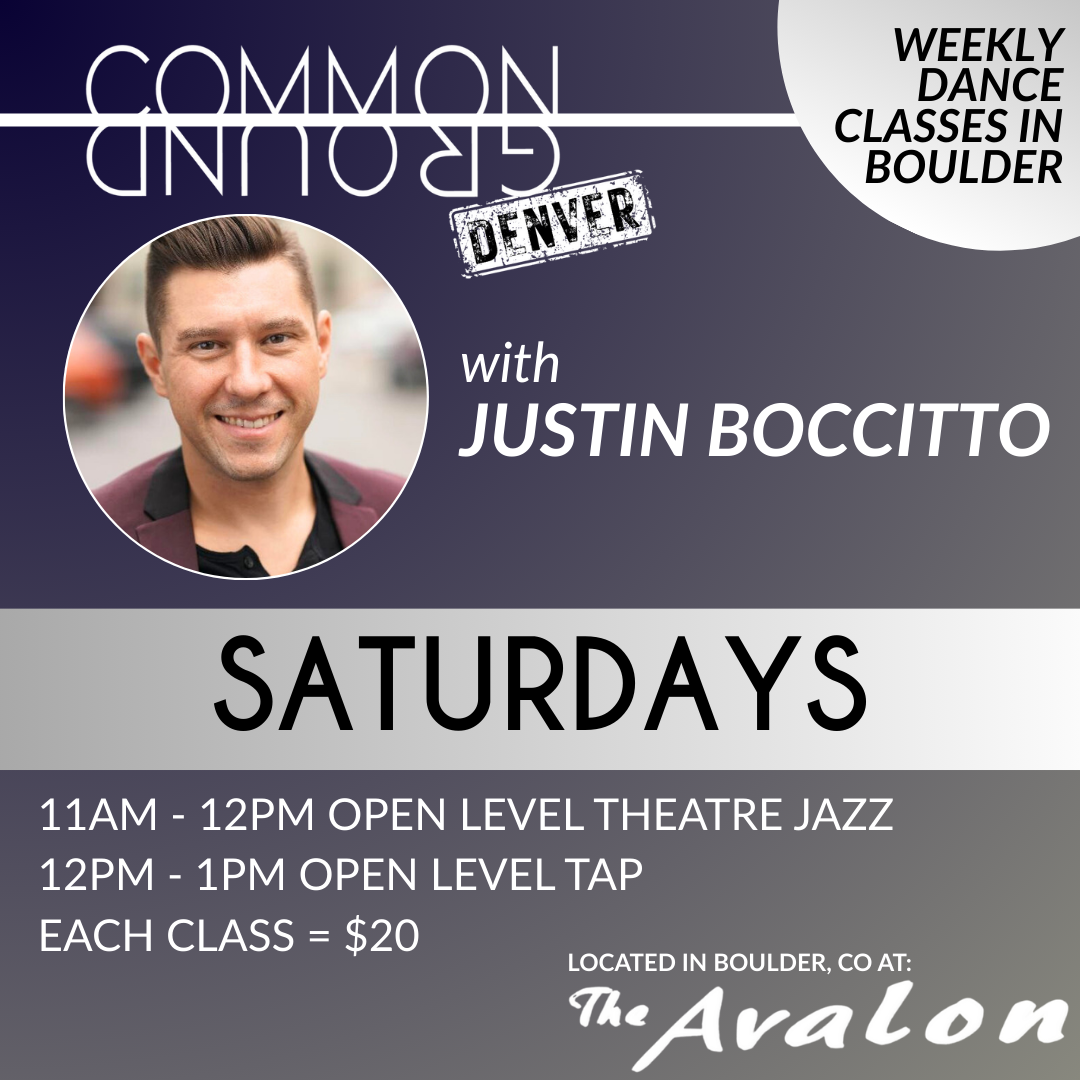 Boulder Weekly Classes with Justin Boccitto