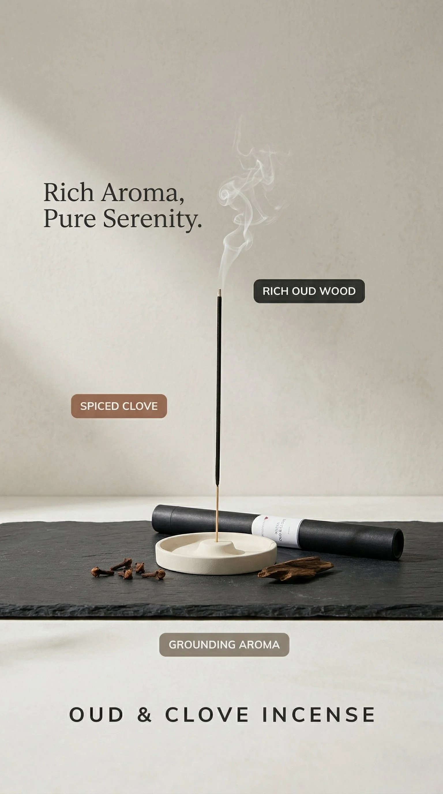 Oud &Clove Incense