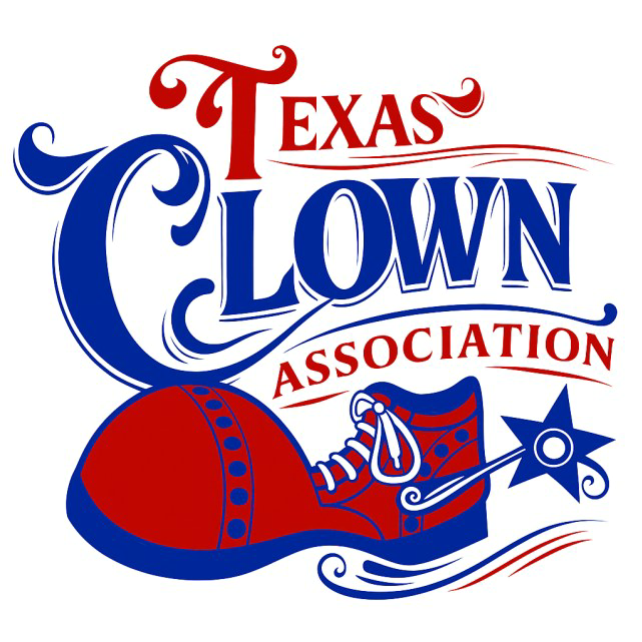 The 2026 logo of the Texas Clown Association
