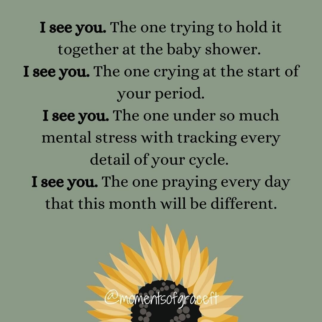 National Infertility Awareness Week continues...I see you. I am you. 🧡

#infertilityawarenessweek #infertility #pregnancyloss #pregnancylossawareness #inthewait #grief #hope #therapy #marriageandfamilytherapy #marriageandfamilytherapist #counseling 