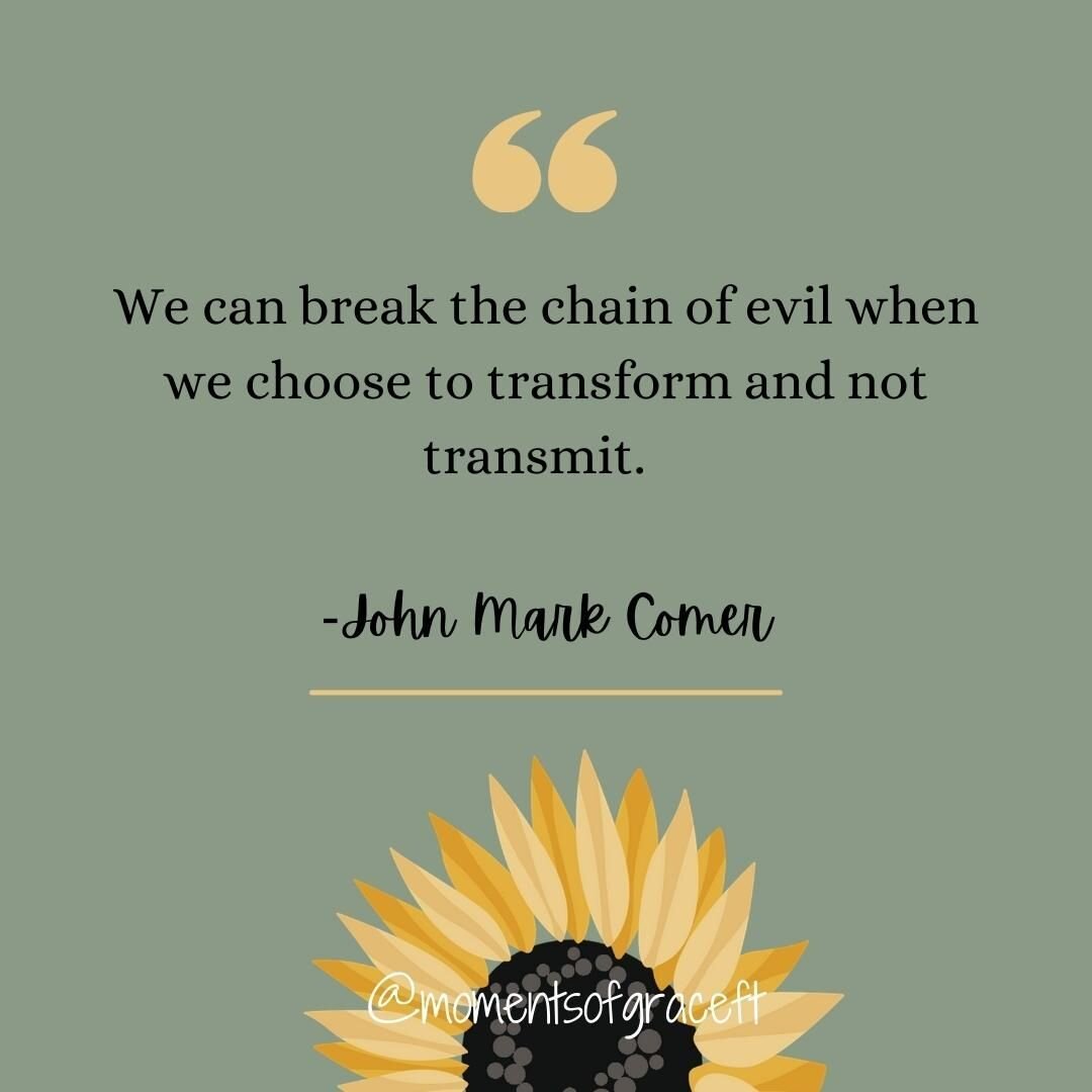 Hurt people don&rsquo;t have to hurt people. We can choose to change our journey and become a cycle breaker of generational trauma and brokenness. Will you be an agent of change in your life?

#therapy #trauma #christiancounseling #generationaltrauma