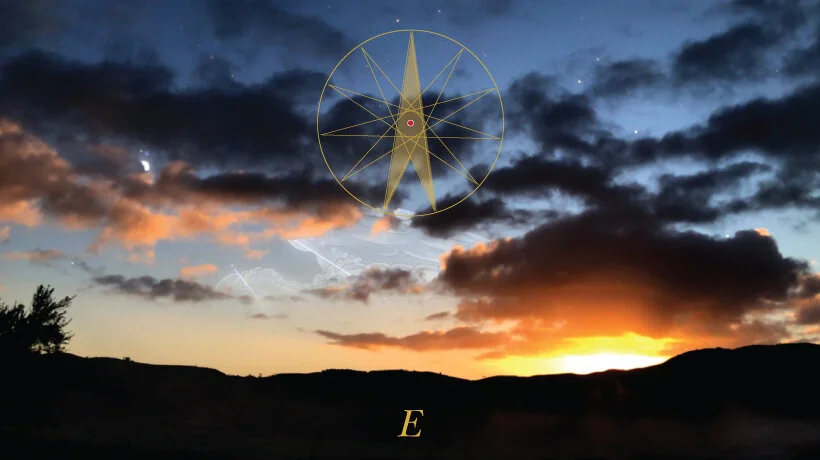 Dark Moon Sunrise over Mount Morrison – showing the sun in Libra, with Corvus, the constellation of the Crow above the Eastern horizon, Wairarapa, New Zealand, 16th October 2020