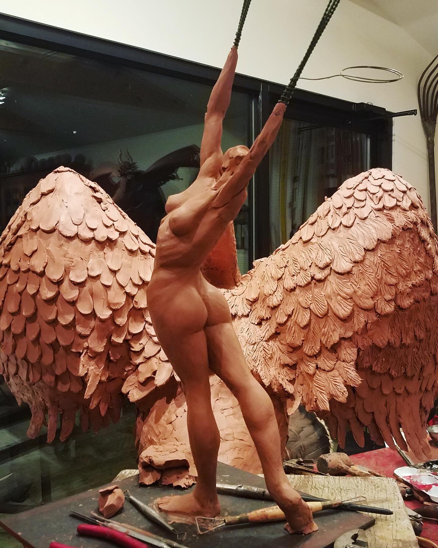 Seeing as it&rsquo;s International Sculpture Day, I thought I would share a few pictures of old in-progress work. Some of these transformed into new sculptures and others were just for fun, to study. 

Dropping my April newsletter tomorrow!! Decided 