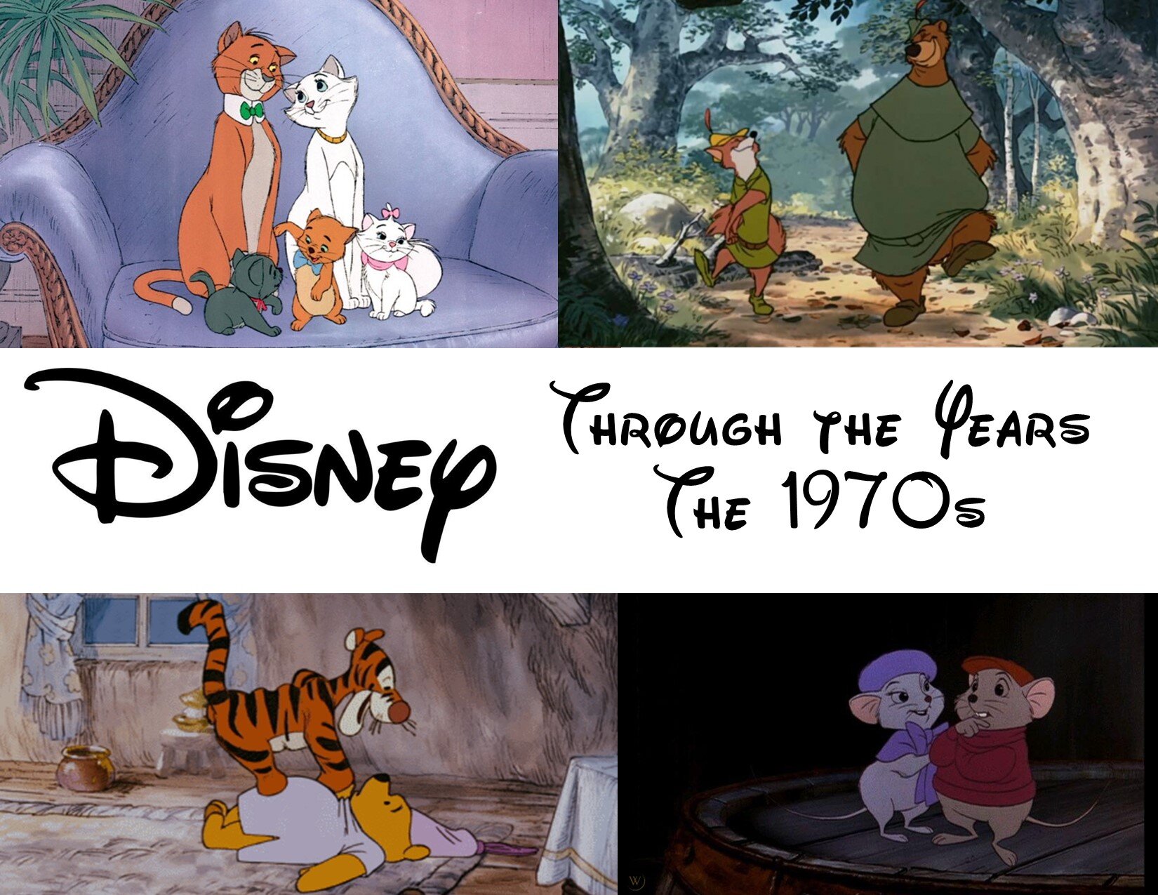 Disney Through the Years - The 1970s: The Animated Features — The Gibson  Review