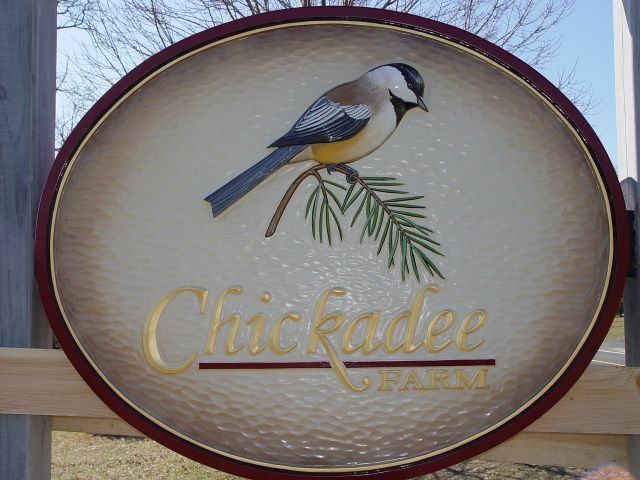 Carved Sign Foam Sign
