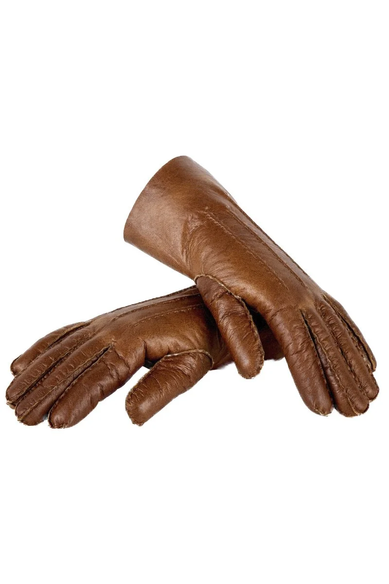 GLOVES IN PERU BROWN MONOGRAM LAMBSKIN 465005