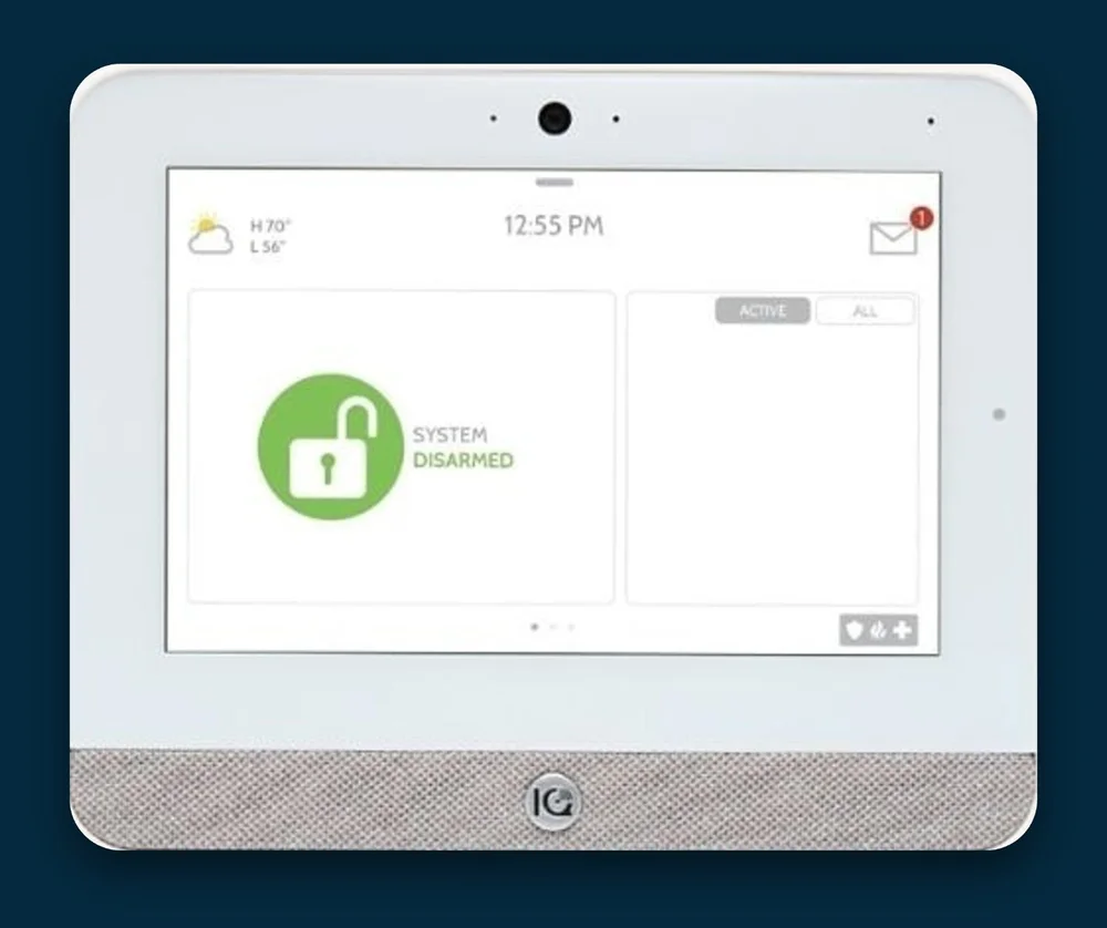 Qolsys IQ Panel 5 security touchscreen