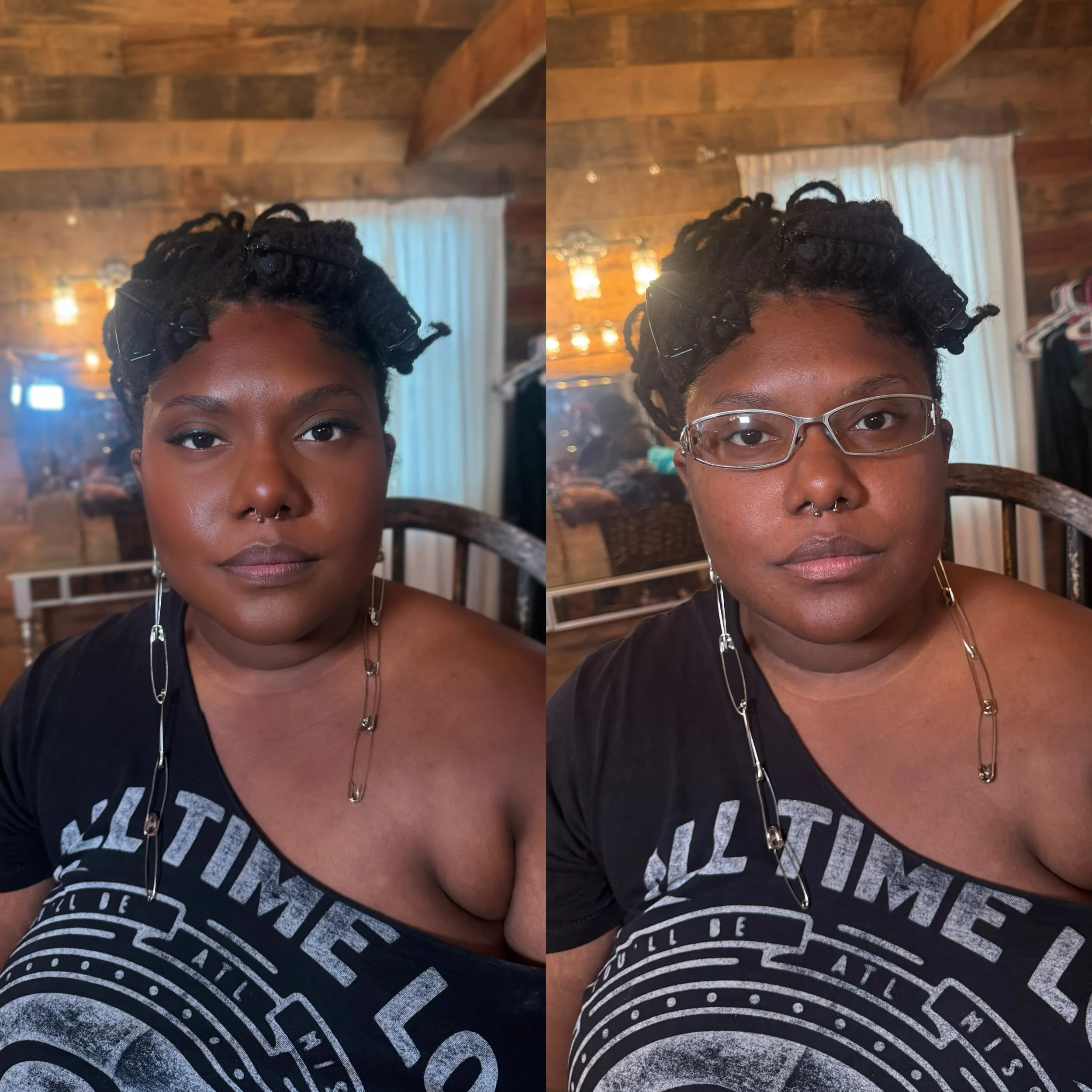 Yessss this is my signature natural glam that is real just enhance your beautiful features 😍