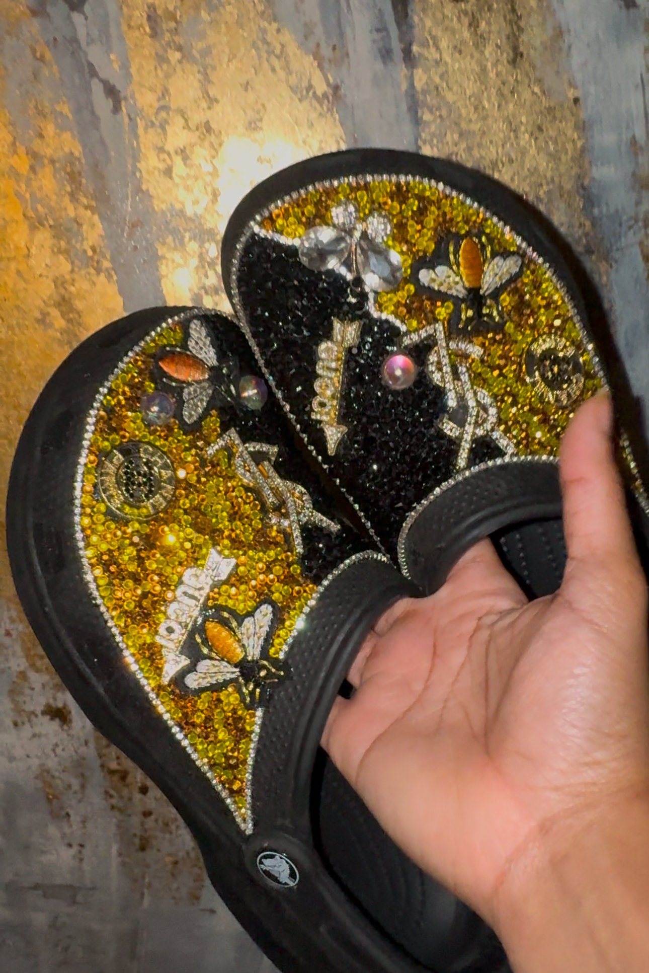 black:glod crocs.jpg
