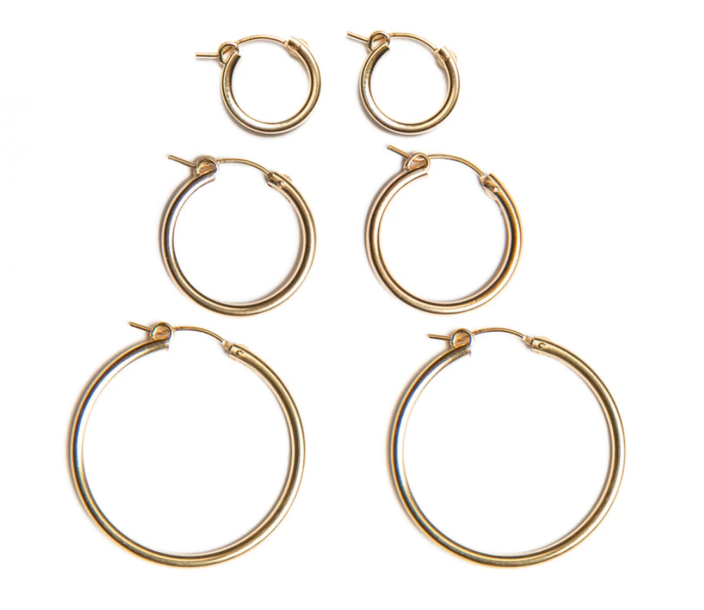 Eight Five One Jewels + Click Hoops