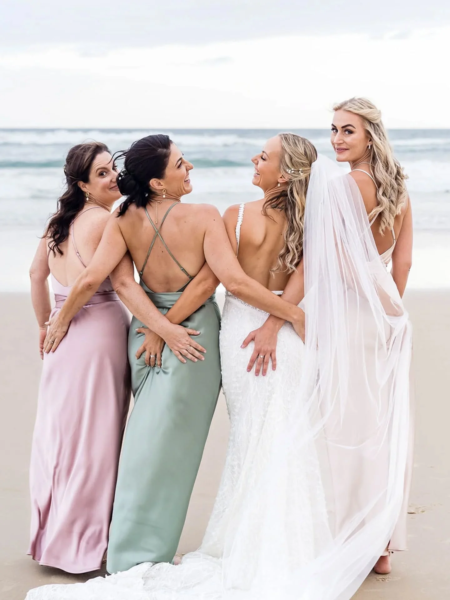 Your bride tribe can make or break your wedding morning vibes! Surround yourself with people who keep you calm, make you laugh till you cry, and will happily help wrangle your veil (or pour the bubbles!).

💖&nbsp;Choose your hype girls wisely &ndash