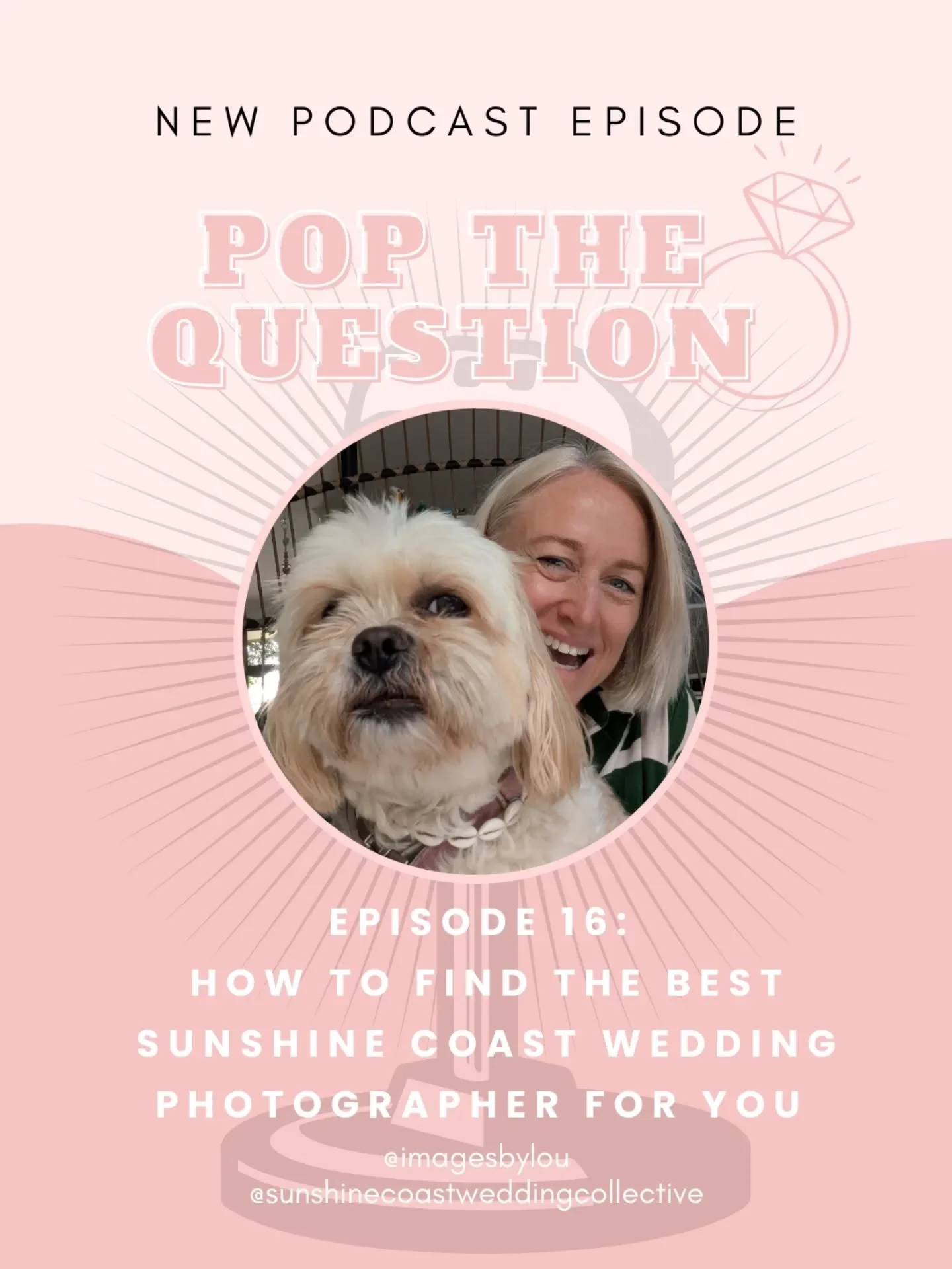 Feeling overwhelmed trying to find the best Sunshine Coast wedding photographer? Don&rsquo;t worry, I&rsquo;ve got you&nbsp;📸

This week on Pop The Question, I mixed it up &ndash; no guest, just me and my furry sidekick Kiki&nbsp;🐶&nbsp;talking all