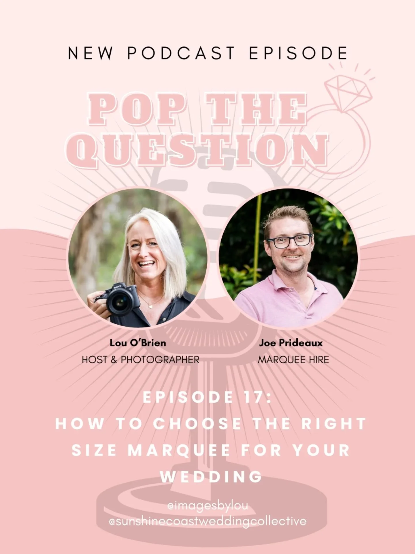 If you&rsquo;re dreaming of an outdoor wedding under the stars, this one&rsquo;s for you.

Today on Episode 17 of Pop The Question I&rsquo;m chatting with Joe Prideaux from Tipi Luxe all about choosing the right marquee for your wedding. And trust me