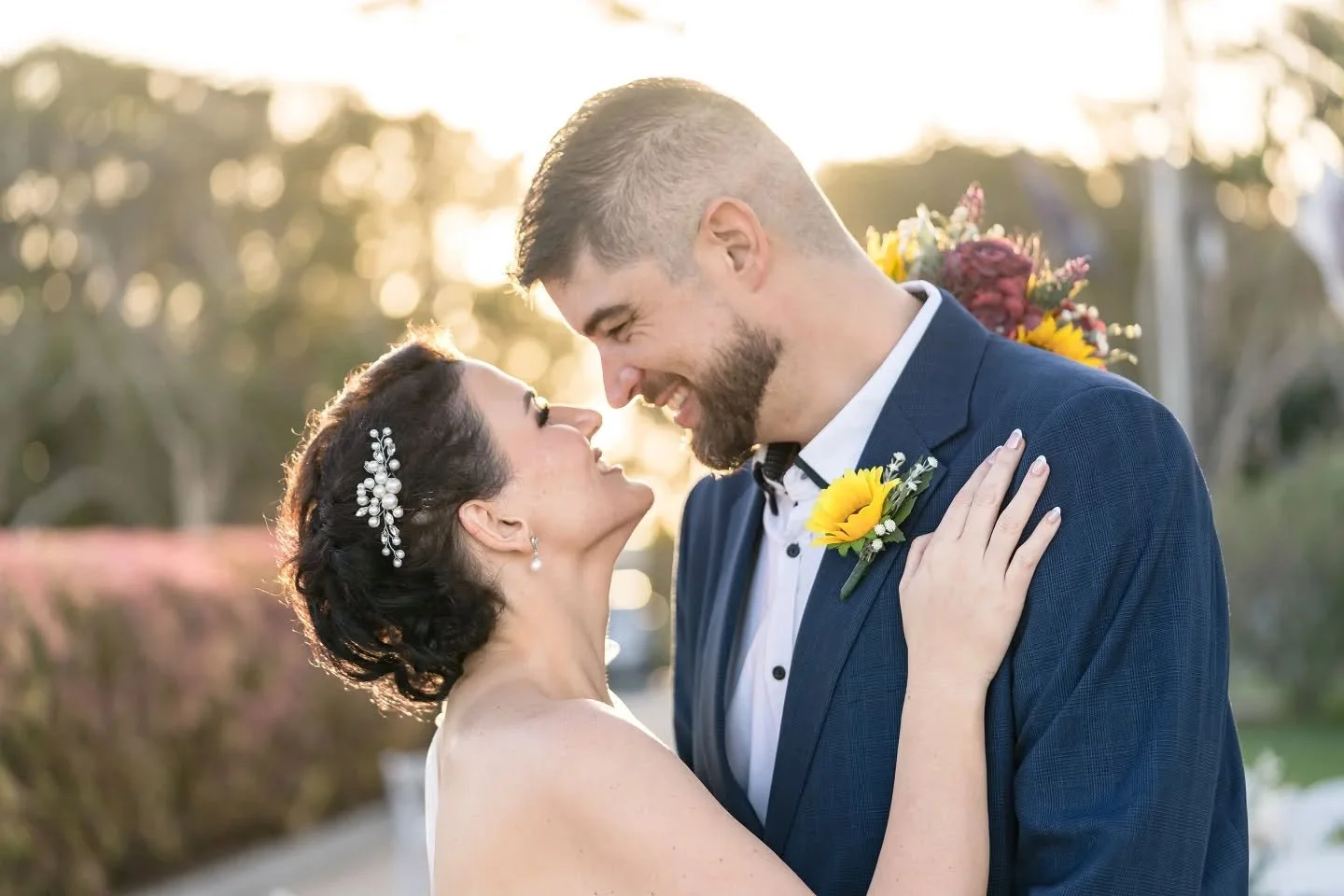 Rain was on the forecast&hellip; but Mother Nature had other plans.

Krissi &amp; Brad&rsquo;s day turned into the most glorious sunshine-filled celebration, and honestly, you couldn&rsquo;t wipe the smiles off their faces if you tried. Pure joy from