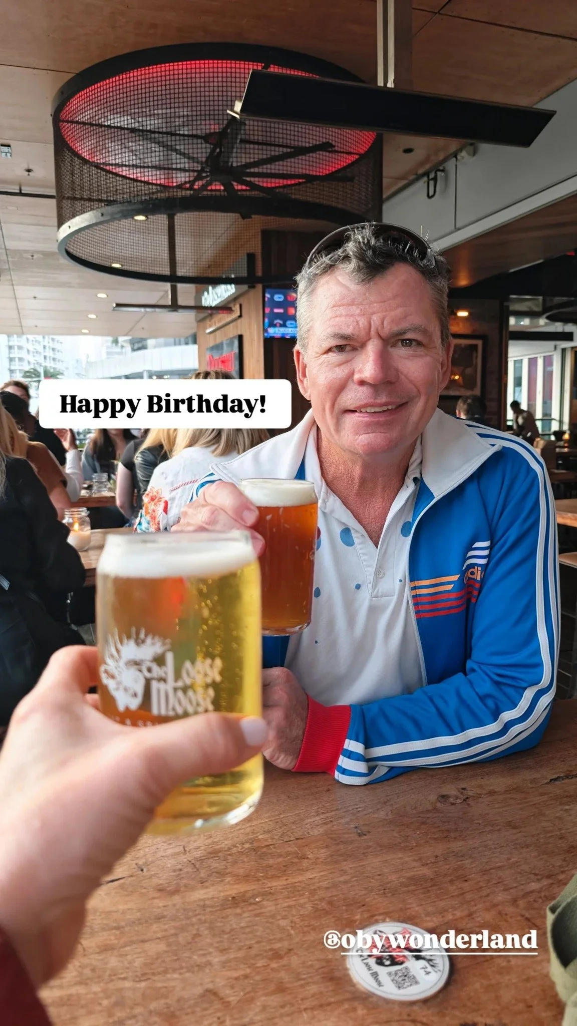 Happy Birthday Honey! Mark OBrien 
Wishing you the best day! Love you 💕