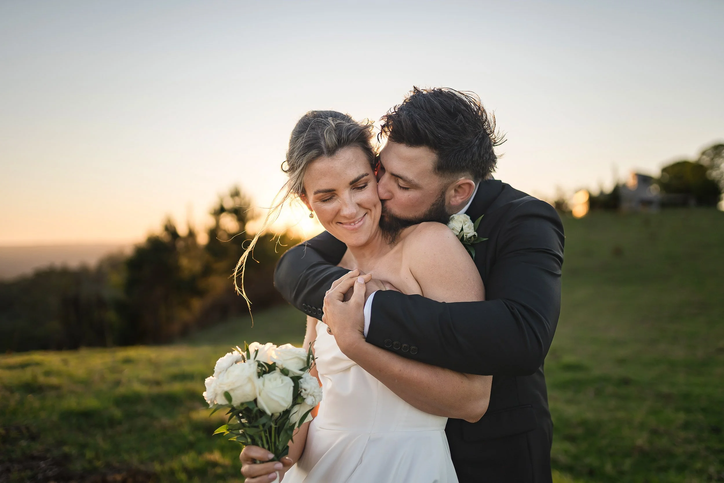 Sunshine Coast Wedding Photographer for Camera Shy Couples | Natural and Candid Wedding Photos