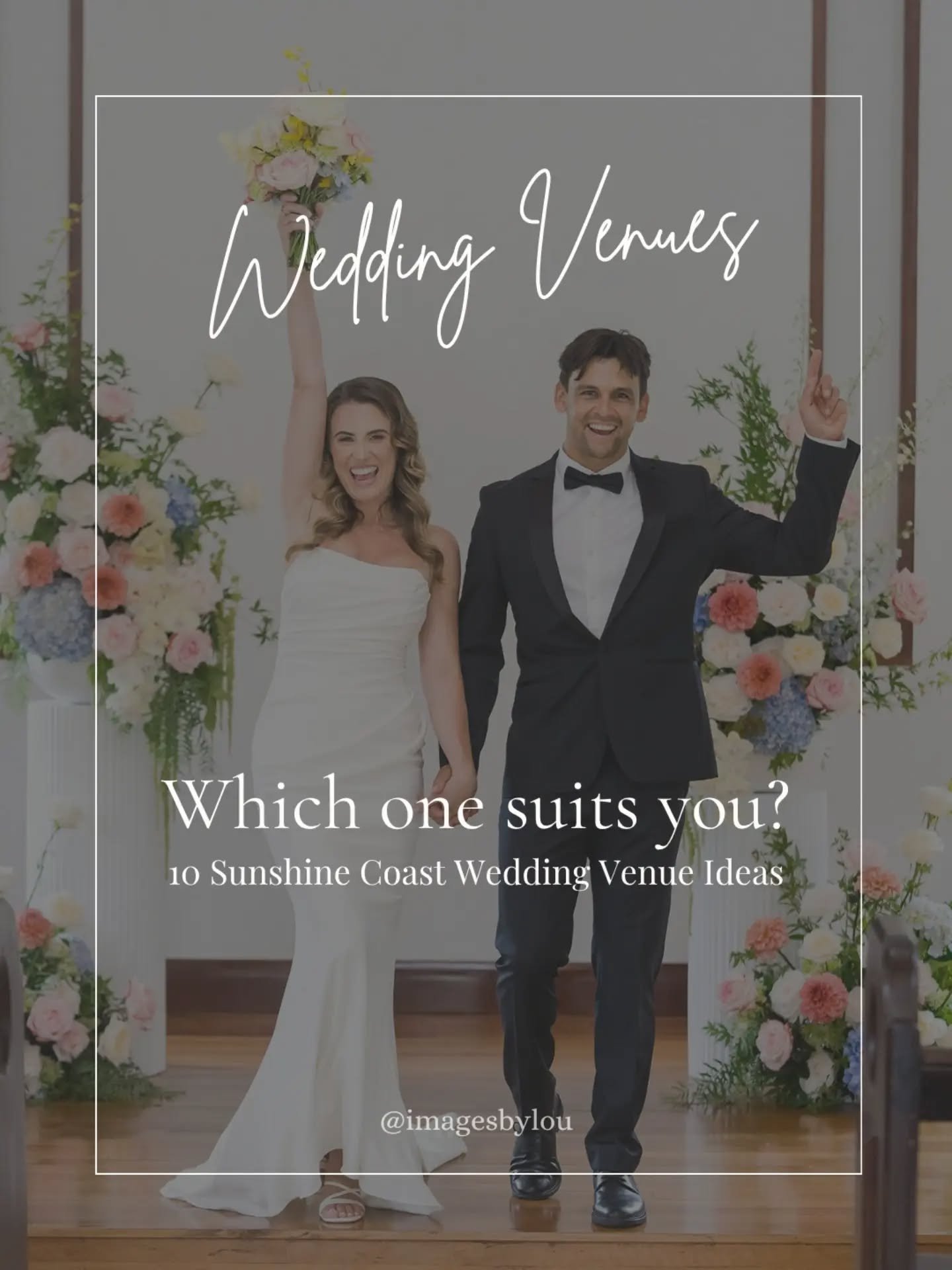 Choosing your wedding venue is one of the biggest decisions you'll make... and it sets the vibe for your entire day.

There are so many incredible options. Beach weddings. Country properties. Chapels. Churches. Private estates. Restaurants. Backyard 