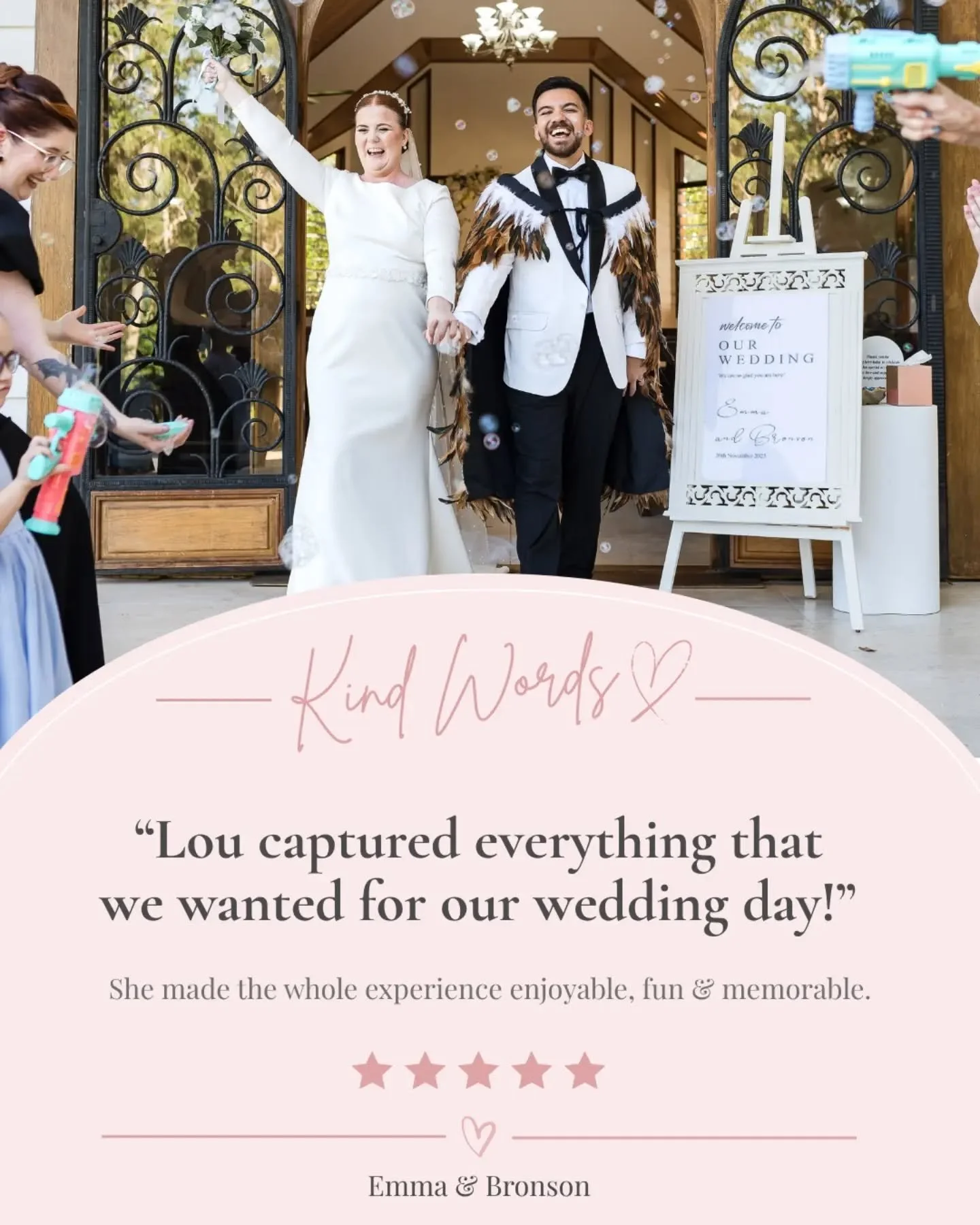 This is exactly how I want my couples to feel on their wedding day... relaxed, having fun and knowing their photos are in good hands.

Emma &amp; Bronson&rsquo;s beautiful wedding at The Prideaux Estate was such a joy to capture, and this gorgeous re