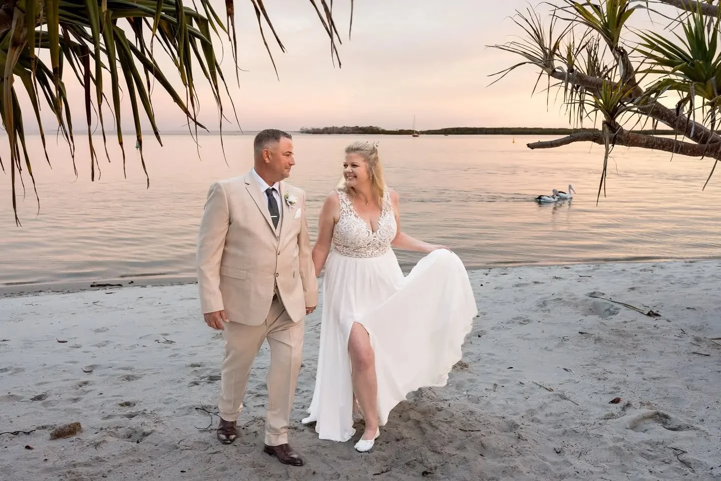 Well&hellip; even the pelicans turned up for this wedding!&nbsp;

Emma &amp; Bernie celebrated their beautiful winter wedding at Caloundra Power Boat Club over the weekend, and what a gorgeous day it was!

The local pelicans popped by down at the wat