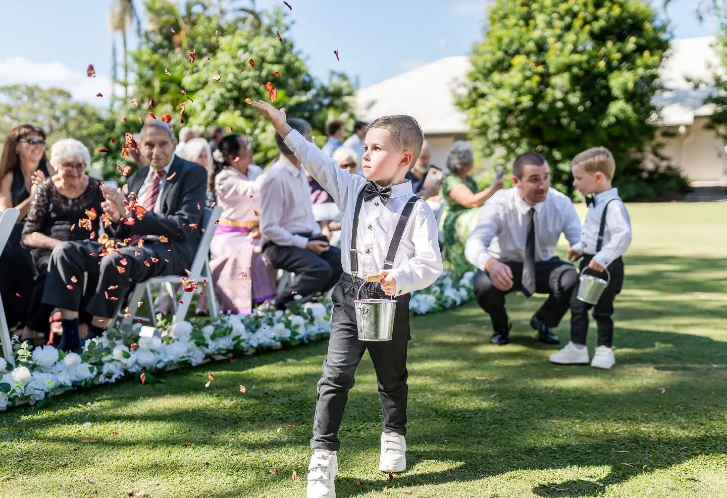 Kids at weddings! You just never know what they're going to do next!

And that's exactly why I LOVE photographing them!

Forget the perfectly posed smiles. Give me the cheeky grins, the serious little faces, the crazy antics and the moments when they