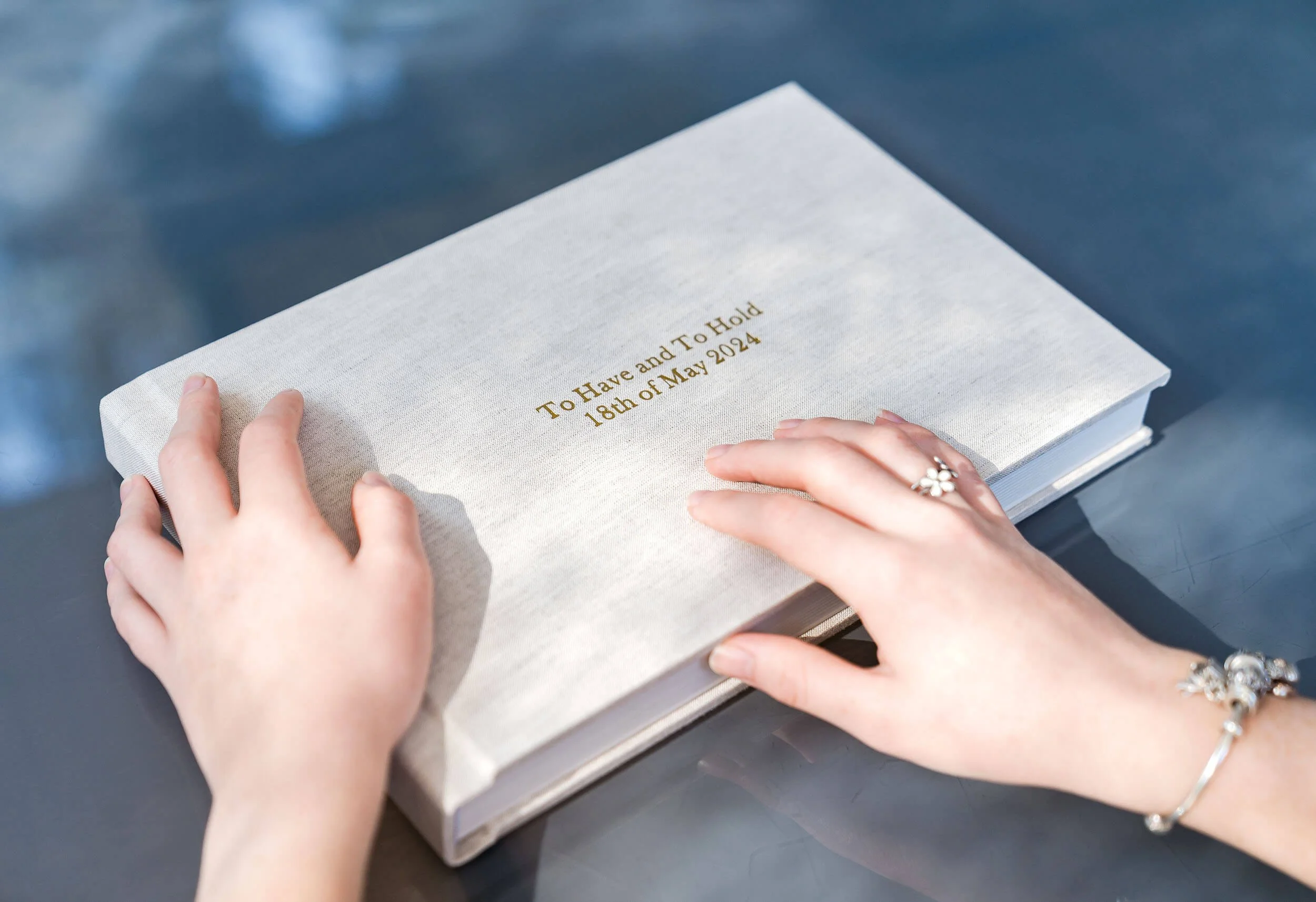 Sunshine Coast wedding photographer albums