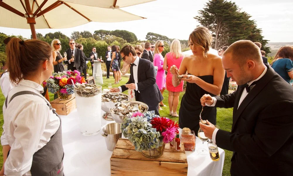 wedding food experience