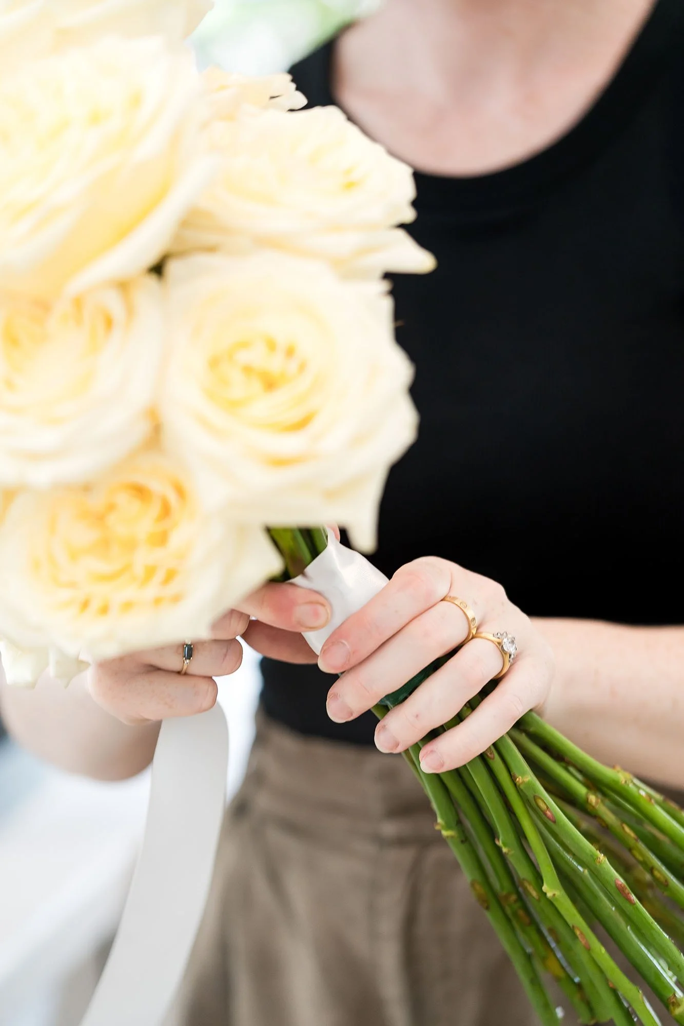 florist arranging flowers
