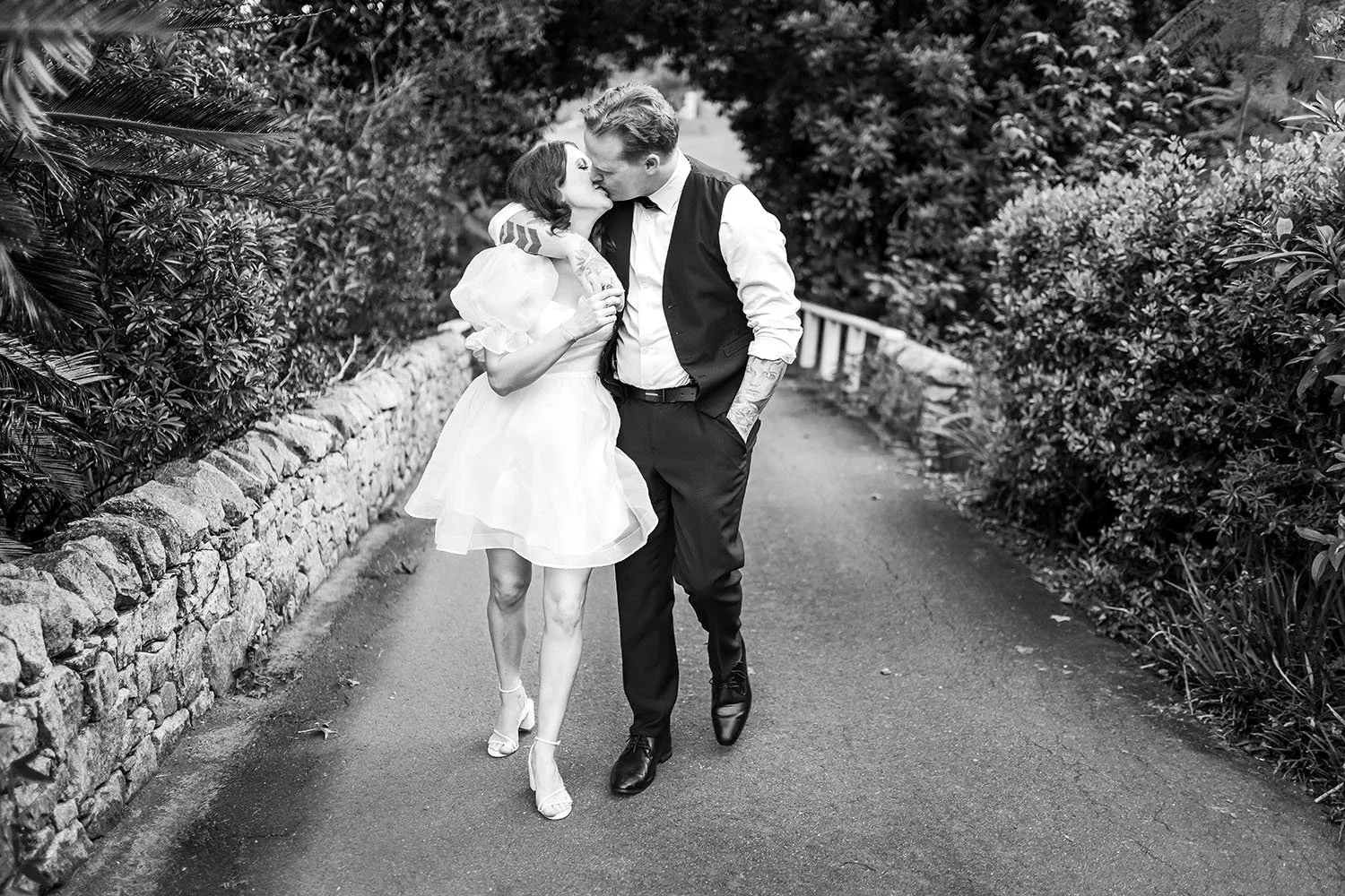 bride and groom tattoos