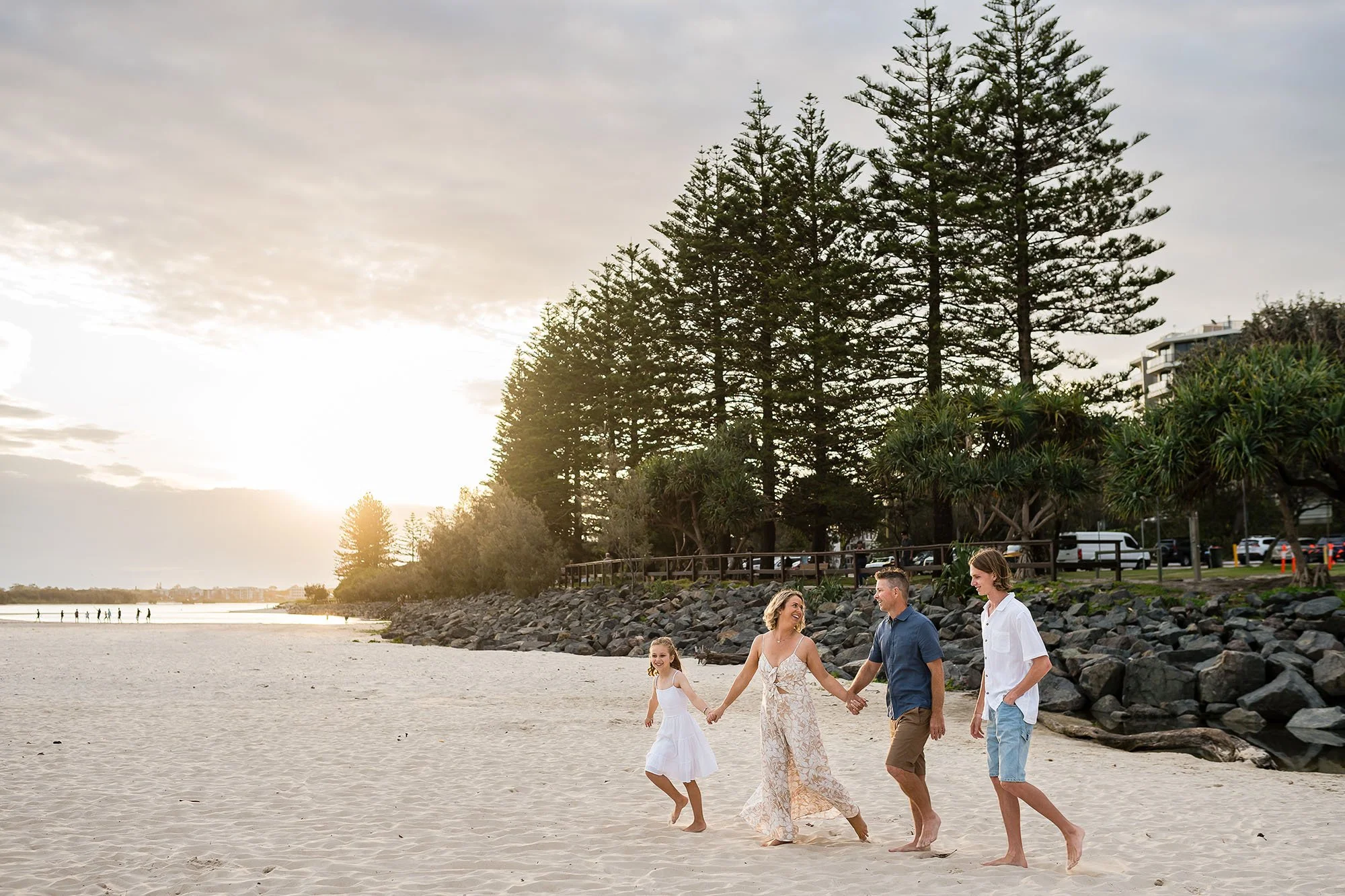 Caloundra Beach family photos
